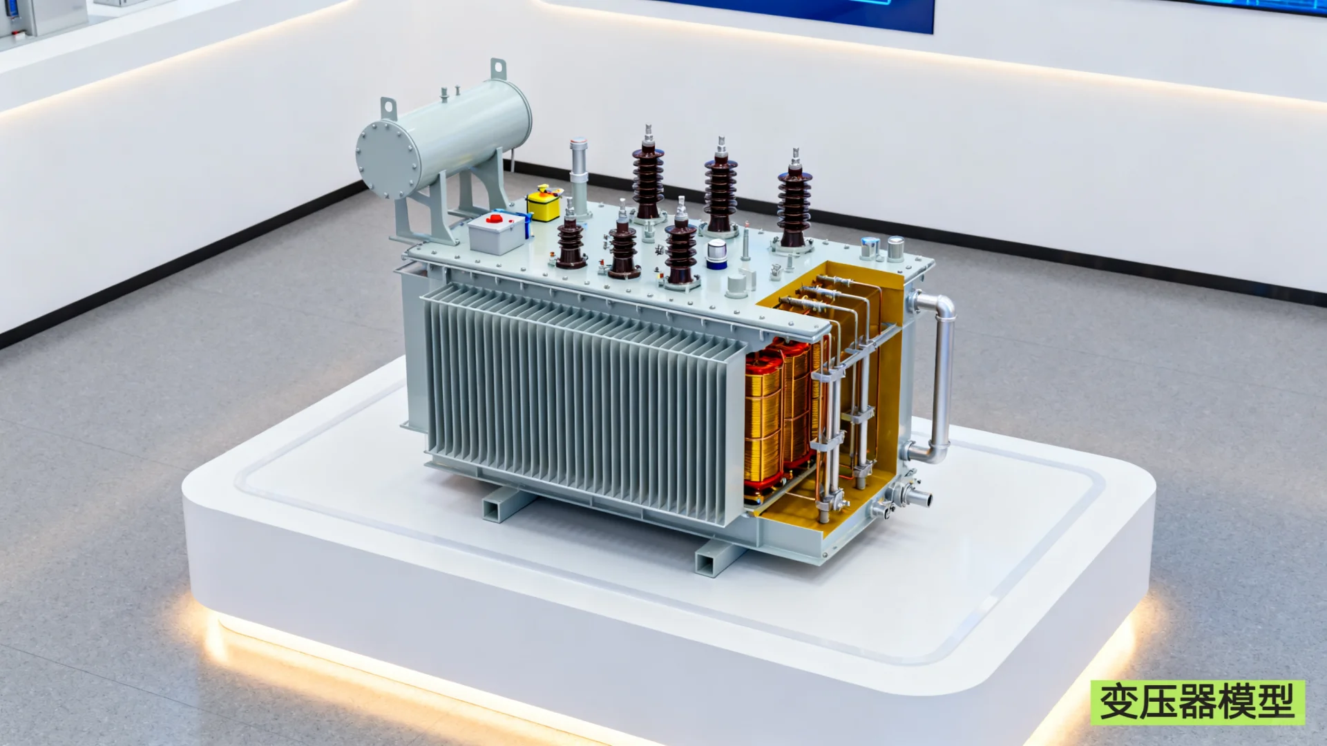 一镜到底：通过模型来了解变压器的构成～