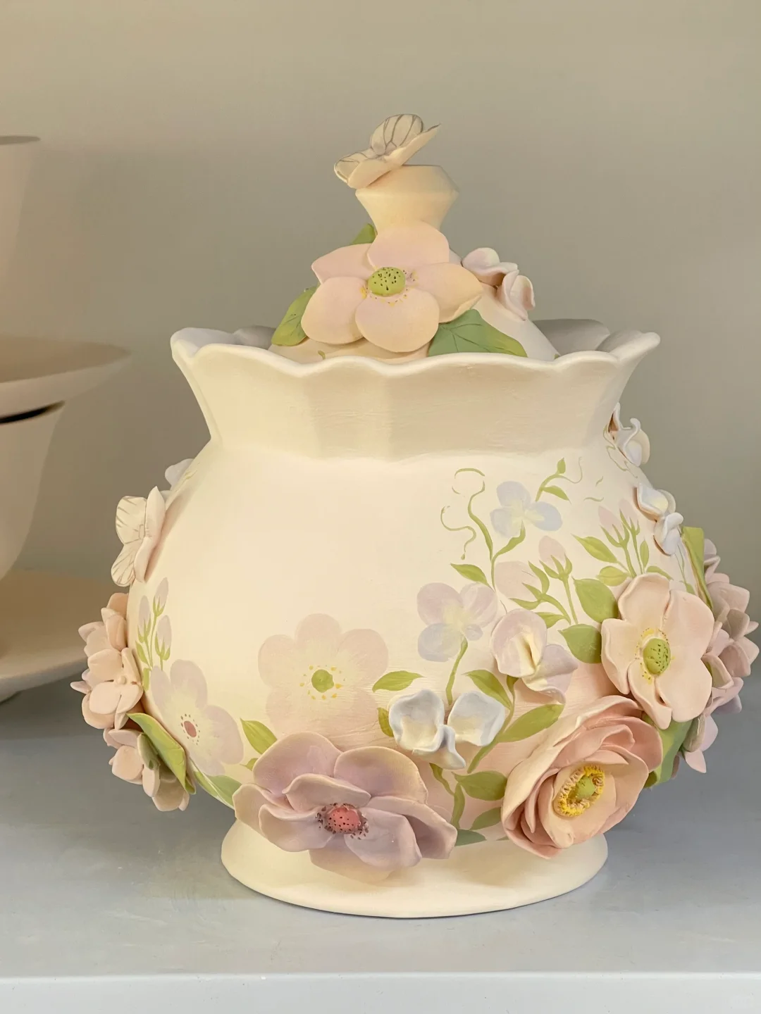 这是一只超多花花的罐子！！！???