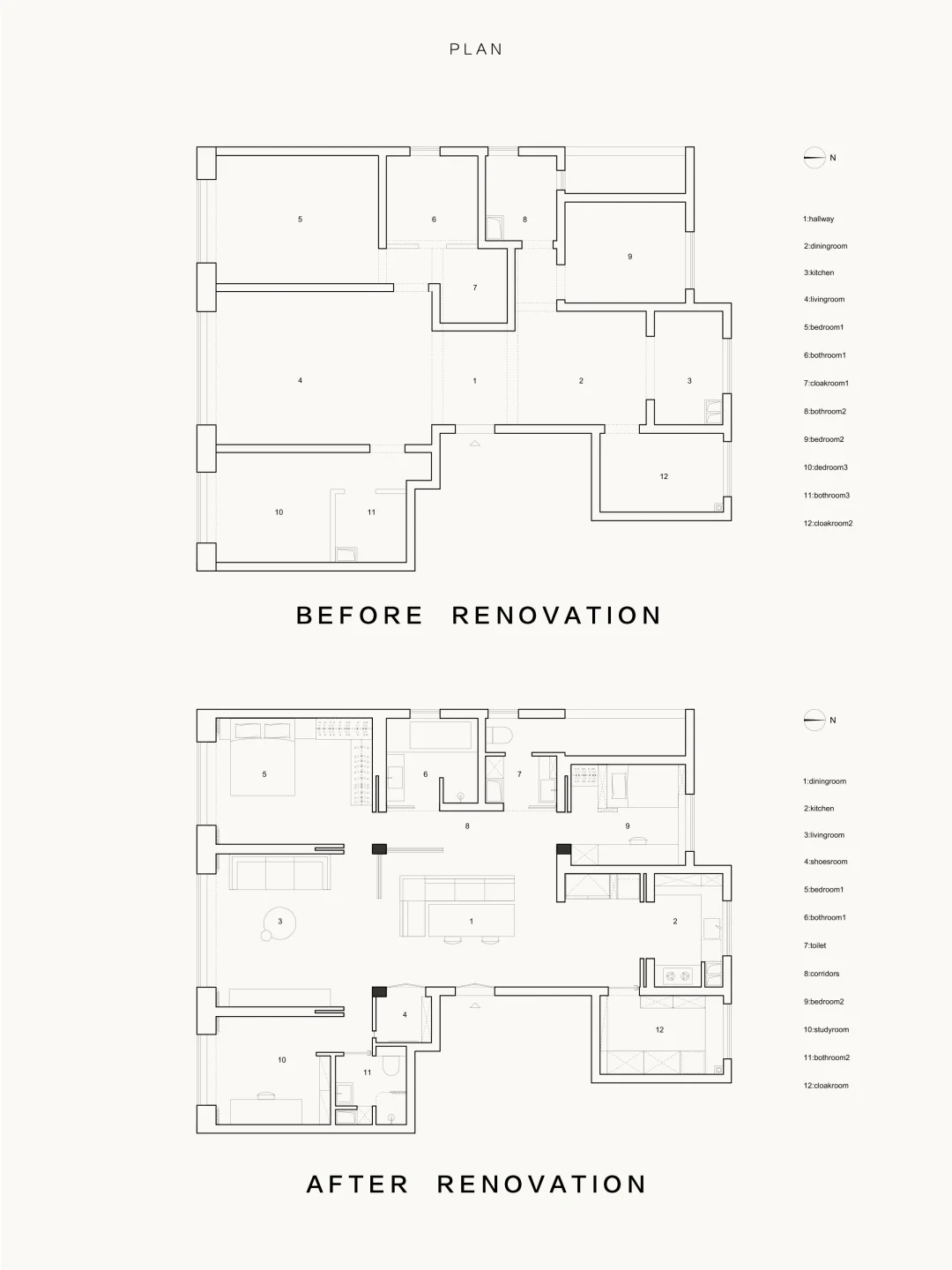 用构成 看待平面图-布置思路