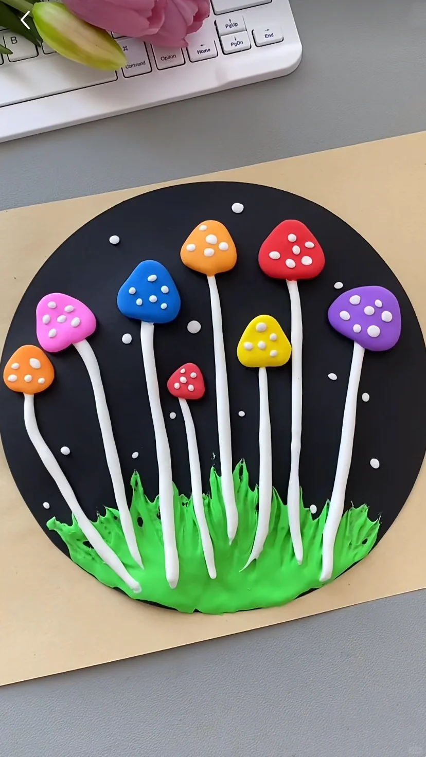 春天创意手工画合集