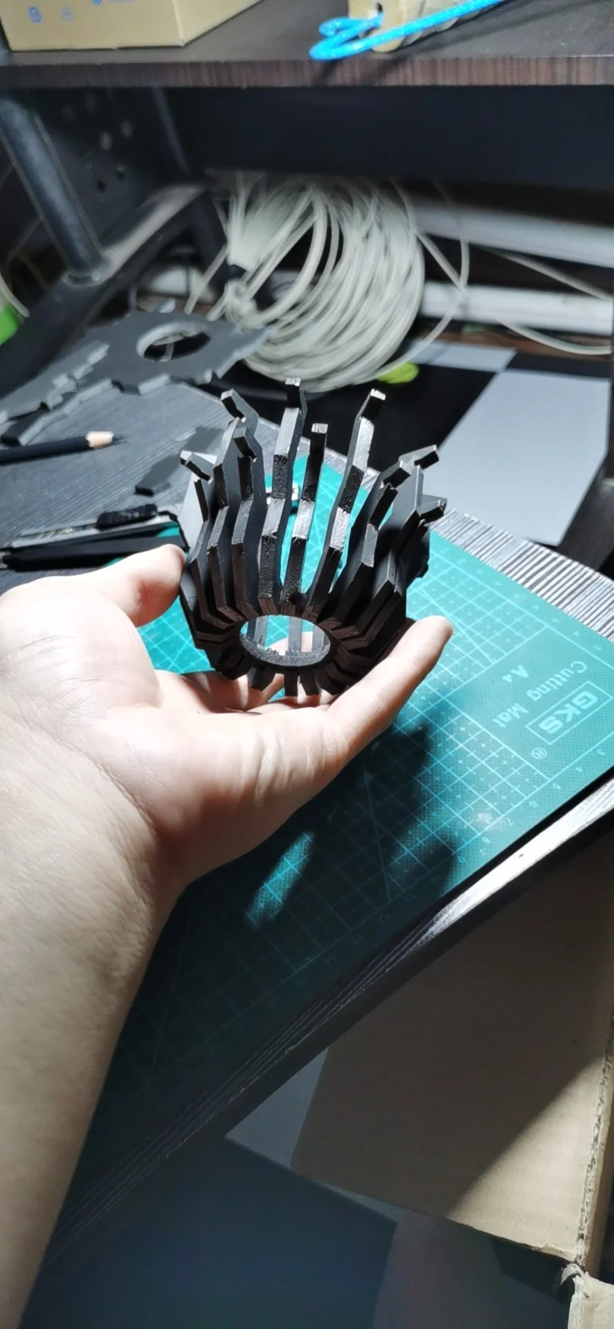 手工做一个钢铁侠反应堆?