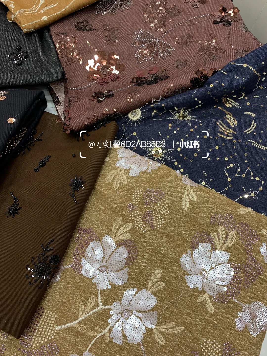 秋冬的面料，太美了吧?