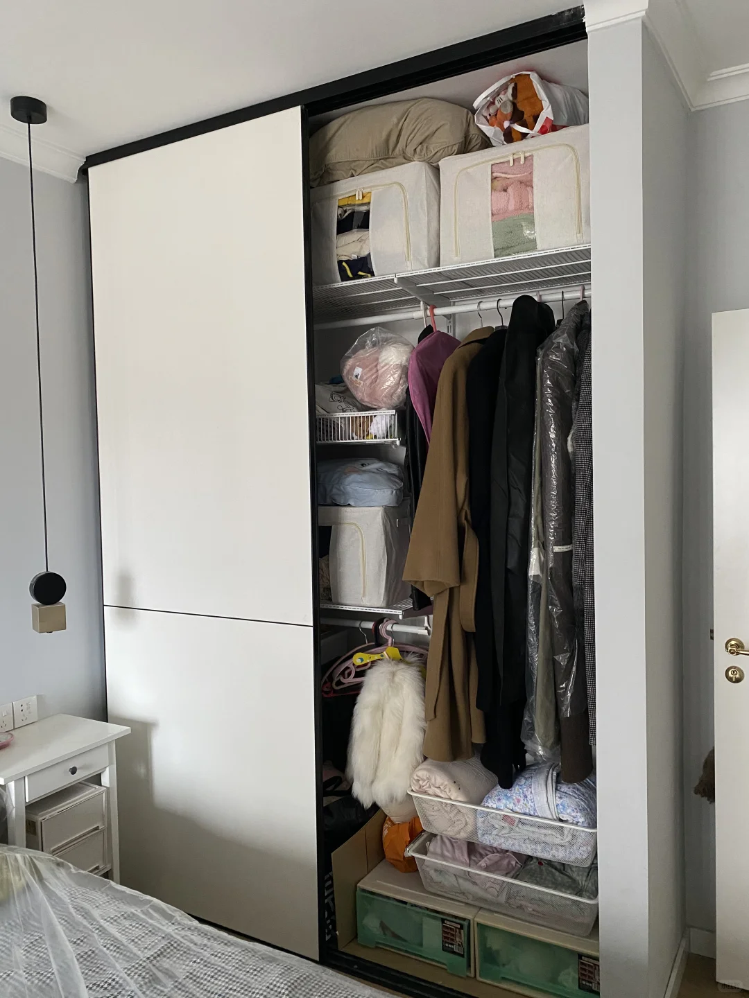 整理收纳前后对比 分类 分区 定位