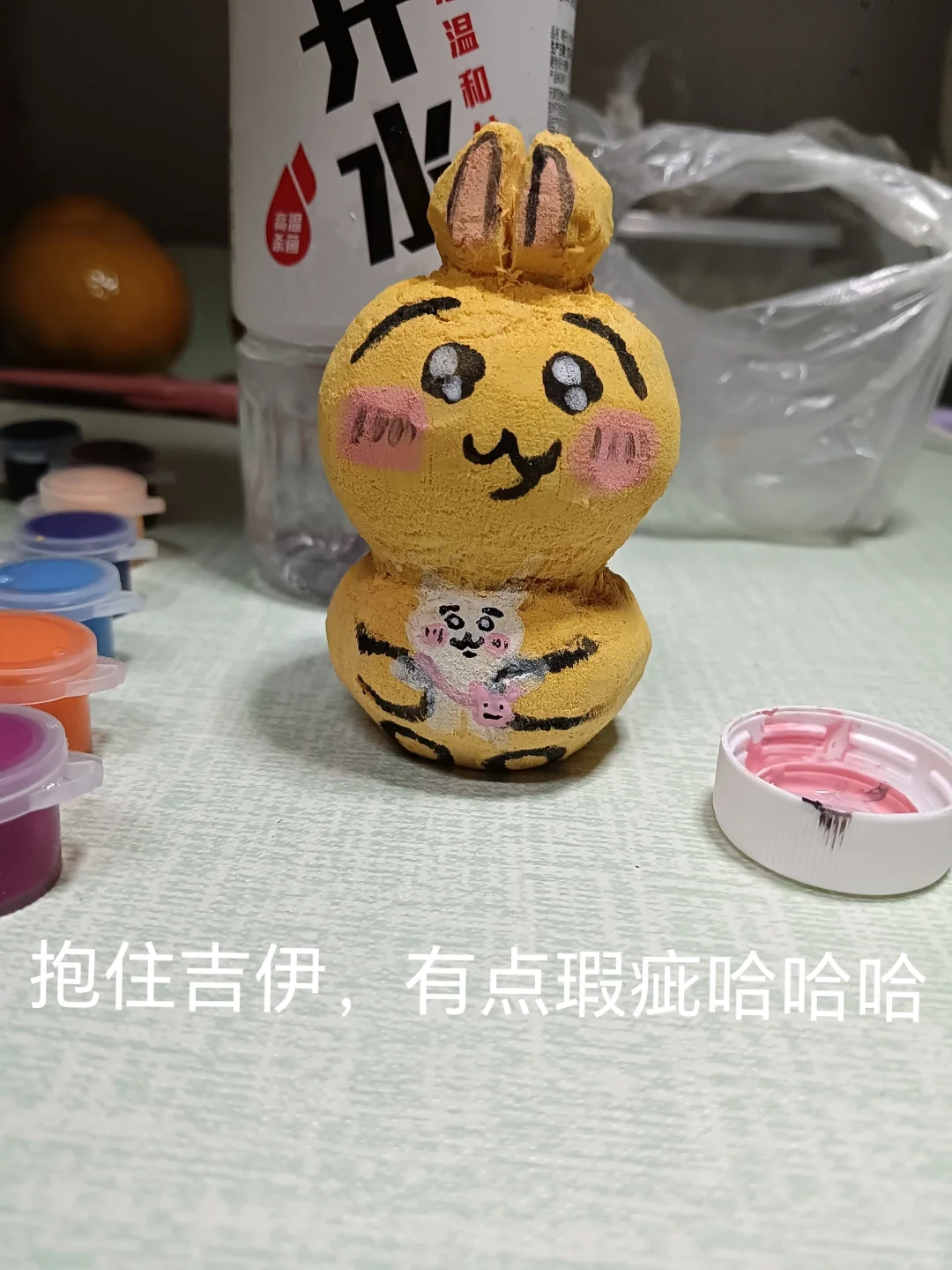 自学木雕第二天—乌萨奇