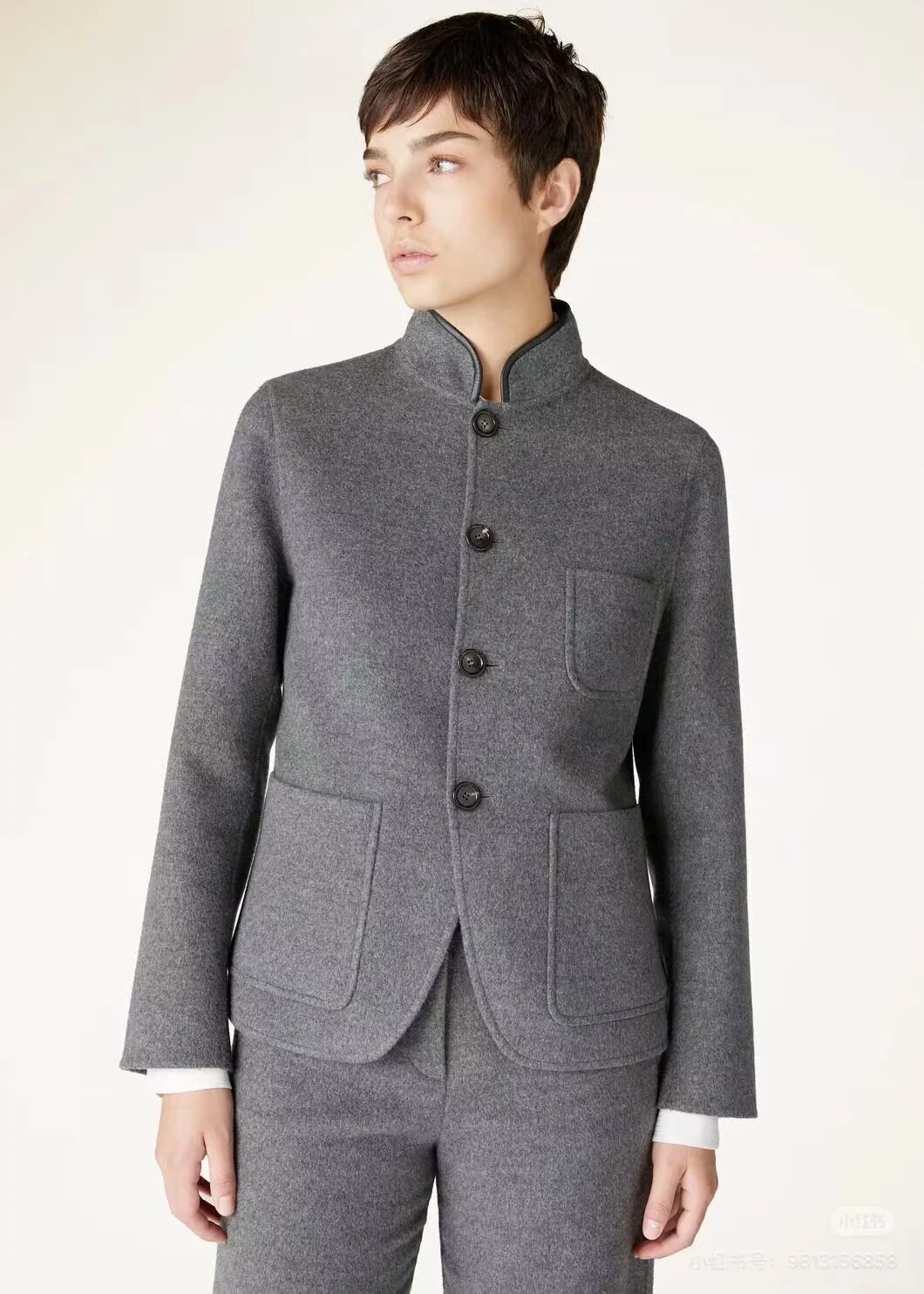 Dior 630g 深花灰色 100%纯羊绒