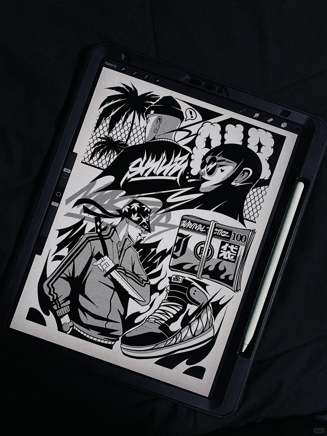 Wildstyle/ Holografic Screenprint