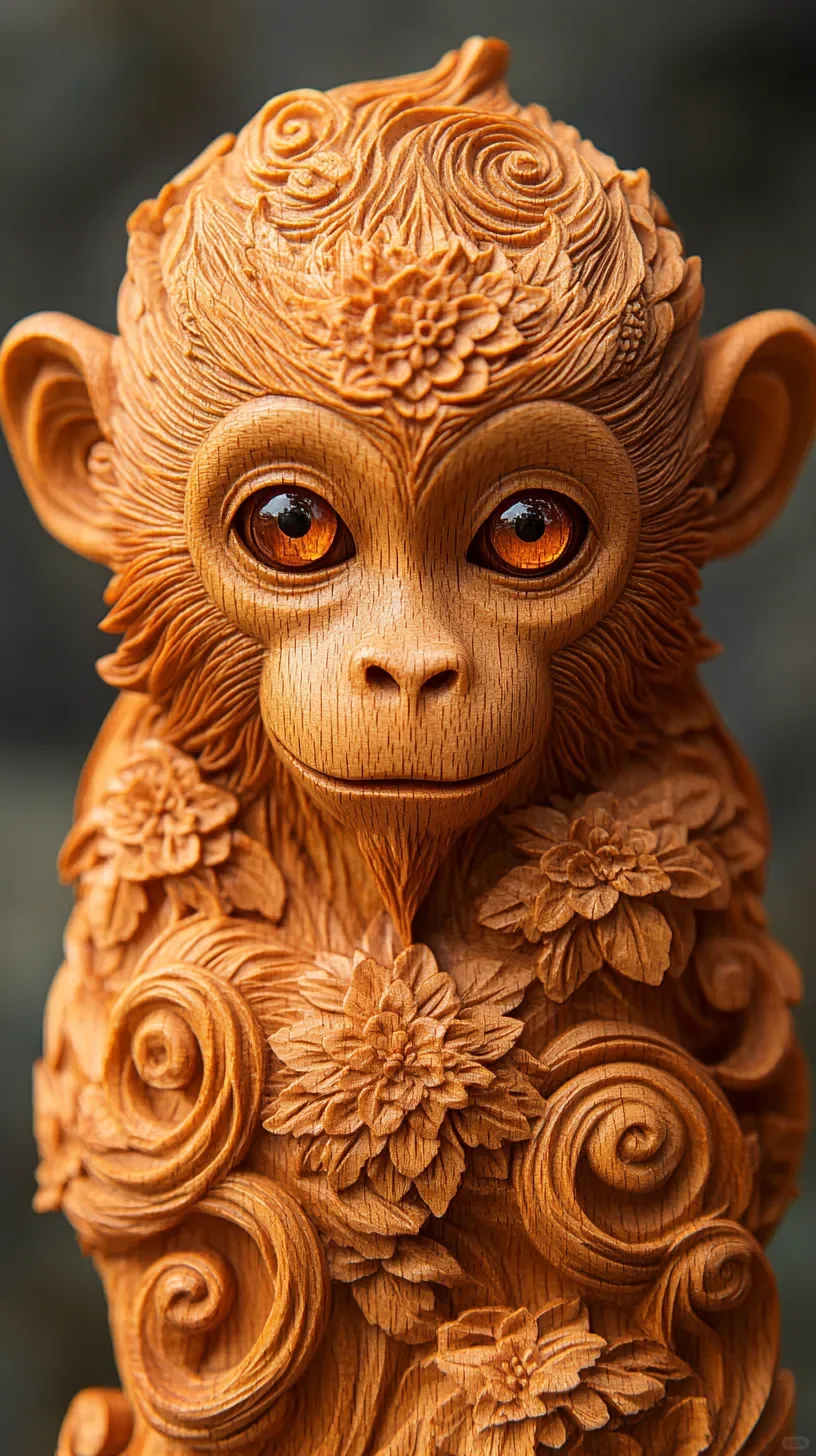 十二生肖木雕摆件