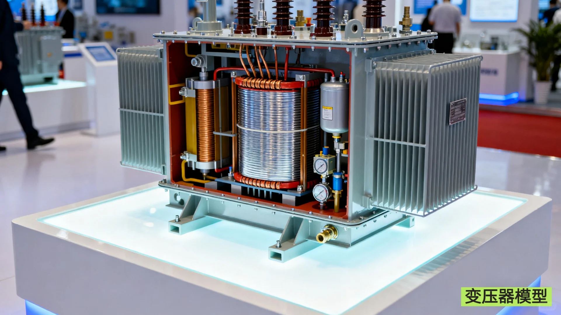 一镜到底：通过模型来了解变压器的构成～