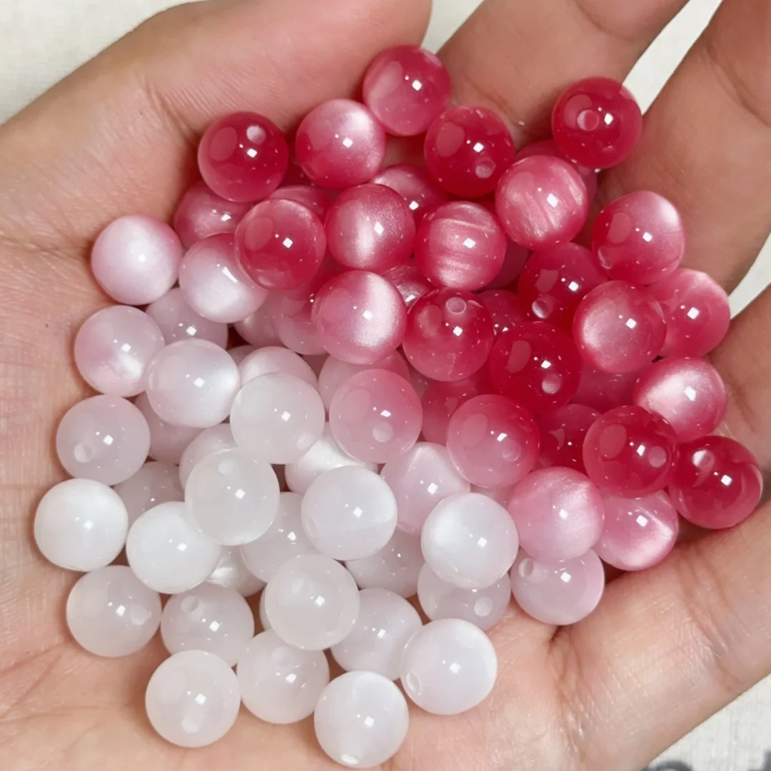 这也太好看了吧～树脂光变珠