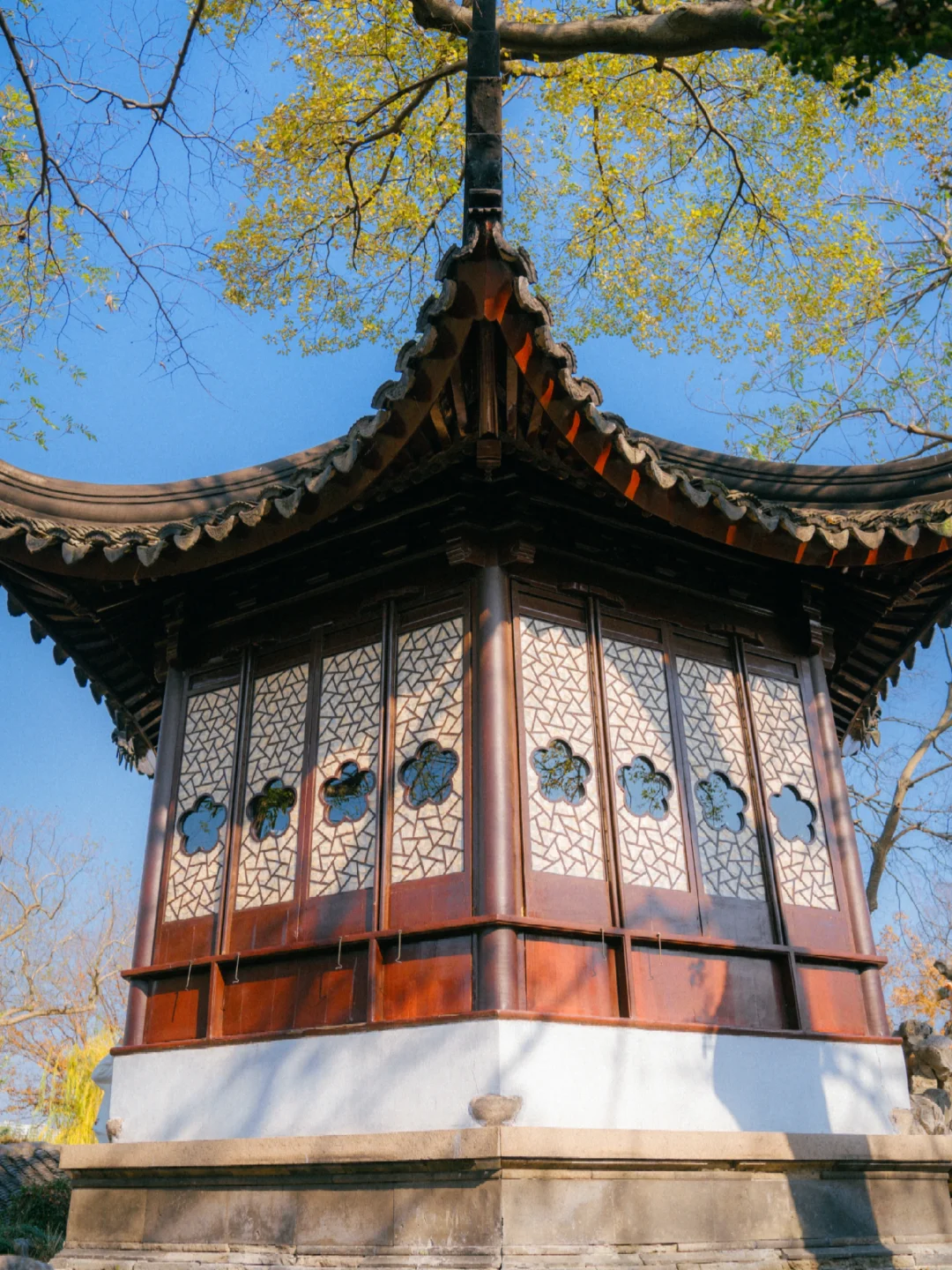 终于有人把拙政园的封神花窗整理出来了‼️