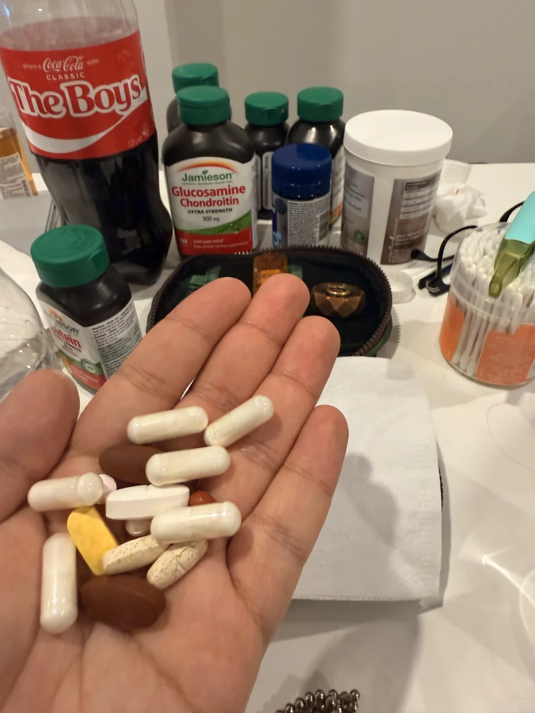 每天一把保健品 晒一下你们的