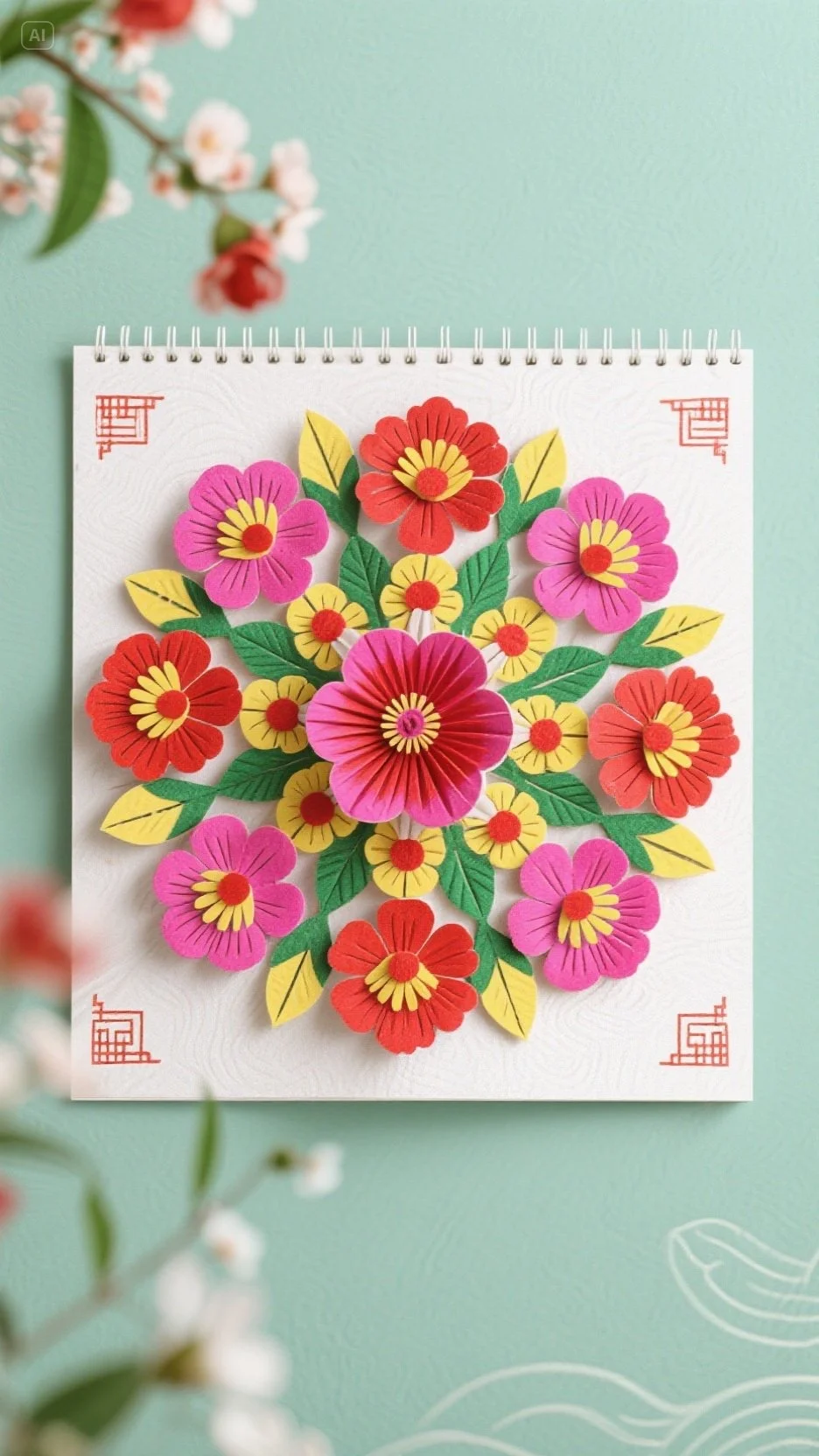 纸翻花非遗手作