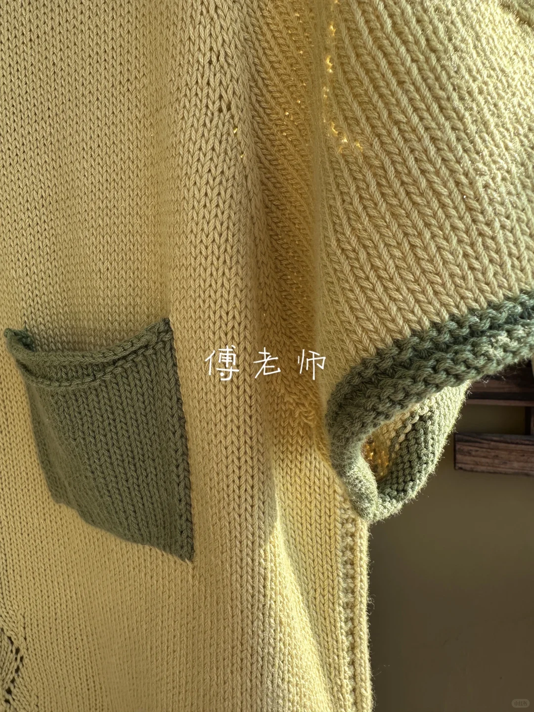 简单随意短袖衫编织