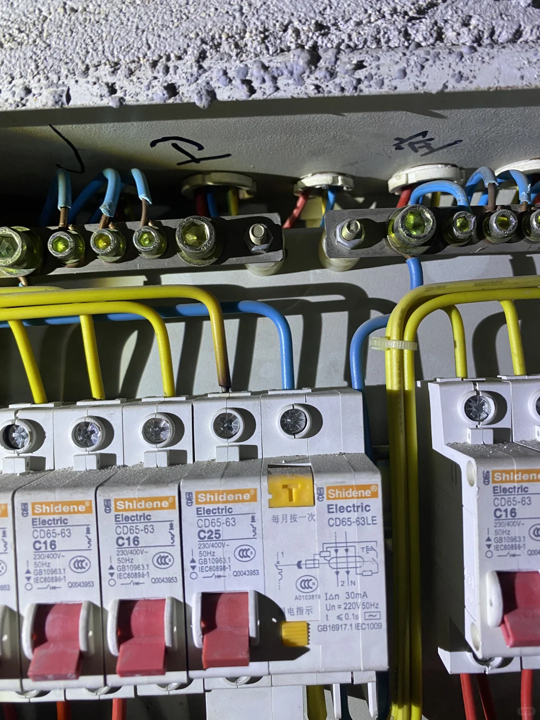 大晚上不睡觉自己换电闸