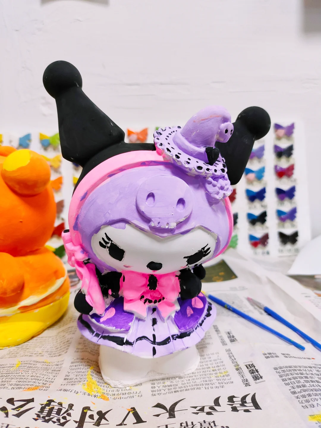 广州石膏娃娃手绘