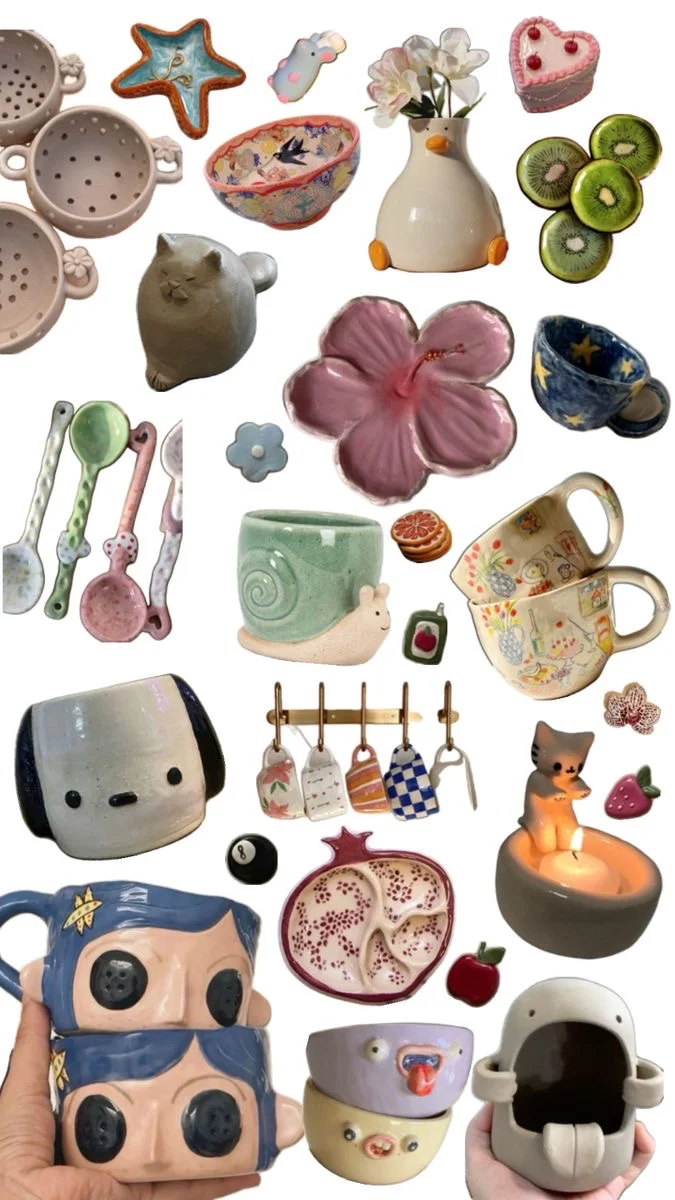 31 手工陶瓷制品DIY｜素材分享