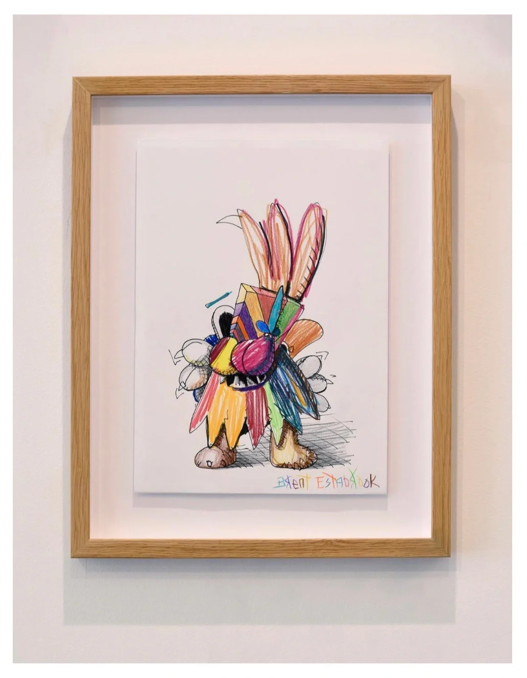 画出来的童年毛绒玩偶｜BrentEstabrook作品