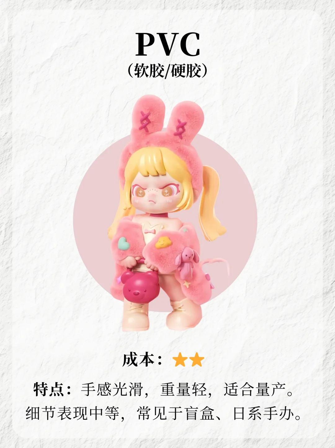 除了搪胶和树脂，潮玩还有这些工艺！