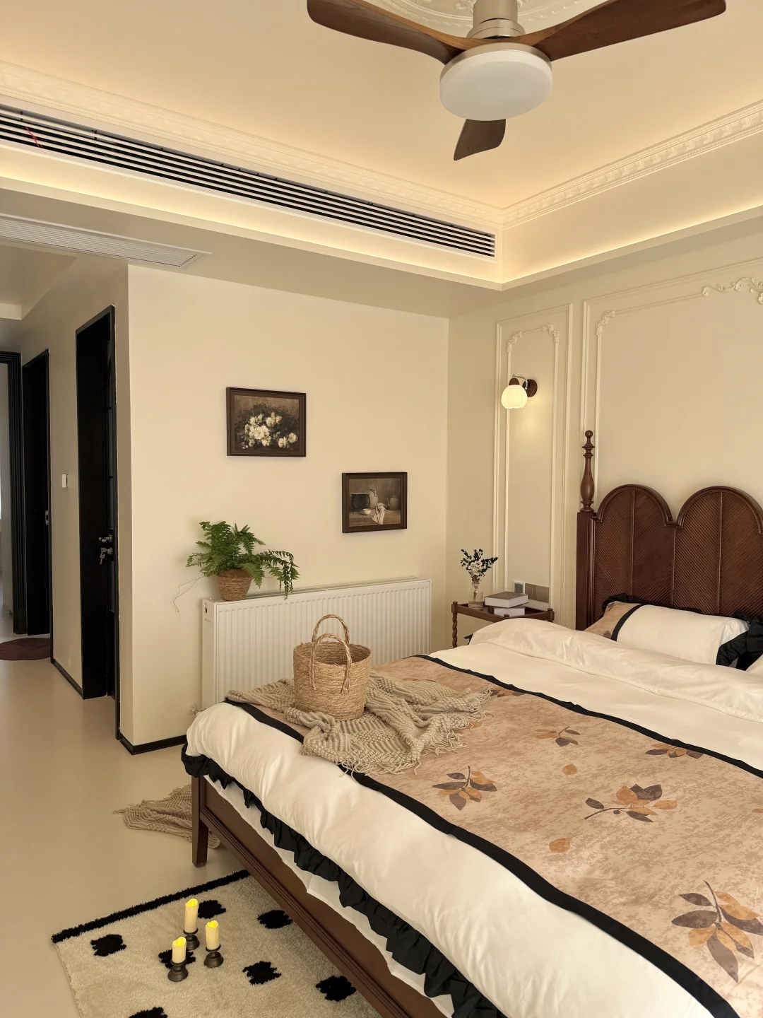 中古风卧室布置，谁懂，这个氛围感绝了?……