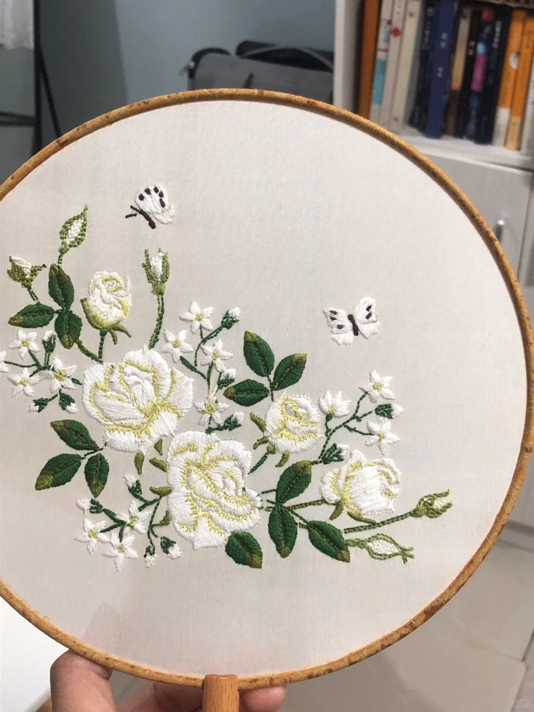 再也不刺了，绣不动了，姐妹们不要轻易尝试