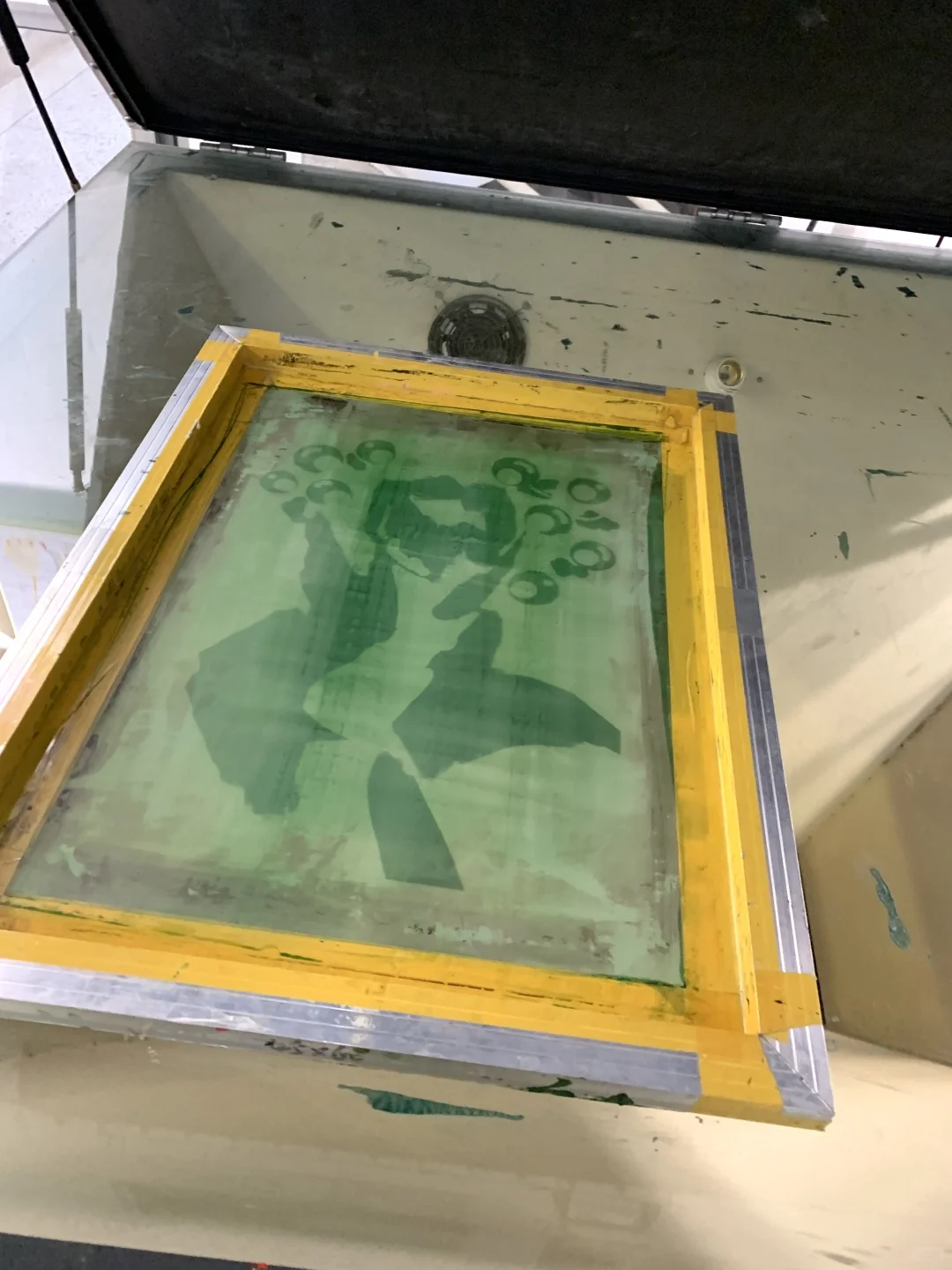 美术生日常?｜丝网版画?制作过程分享