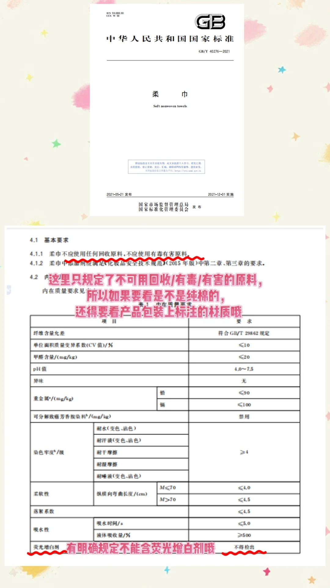 ?棉柔巾or绵柔巾?三招教你来辨别