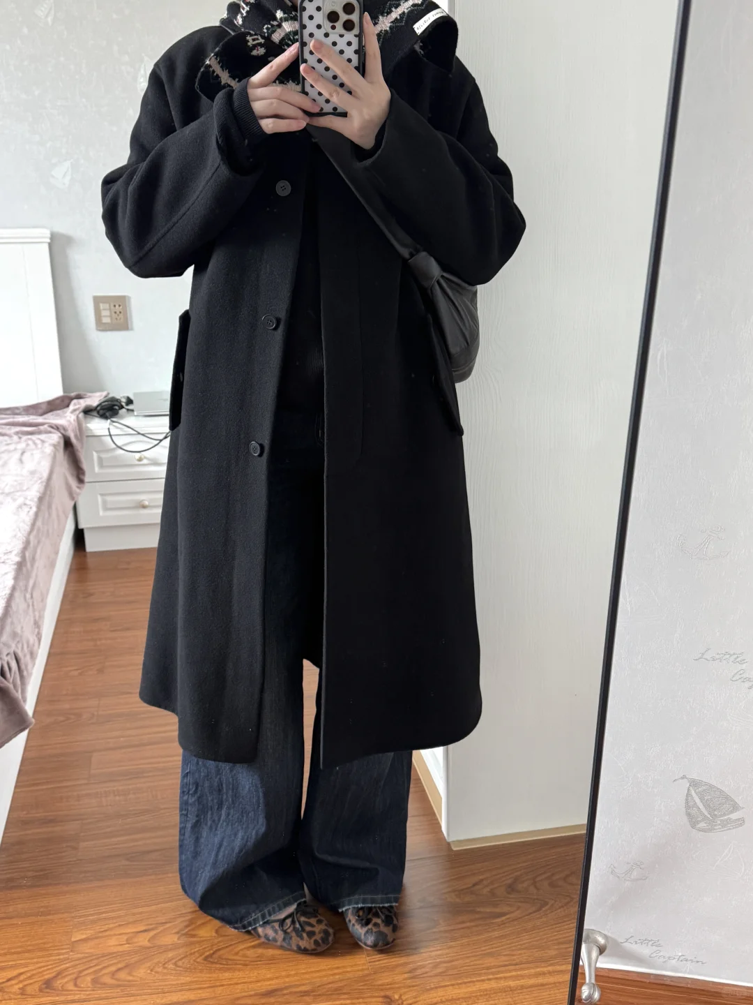 165/125 黑色大衣诚不欺我