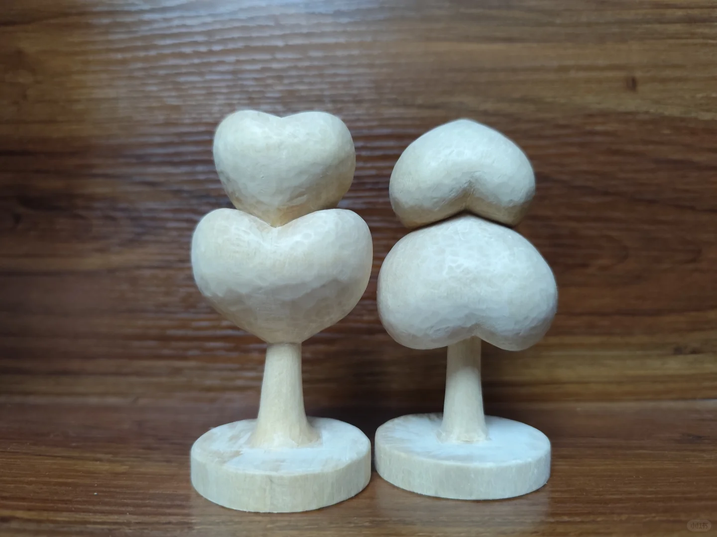 木雕新手不想削心形了~