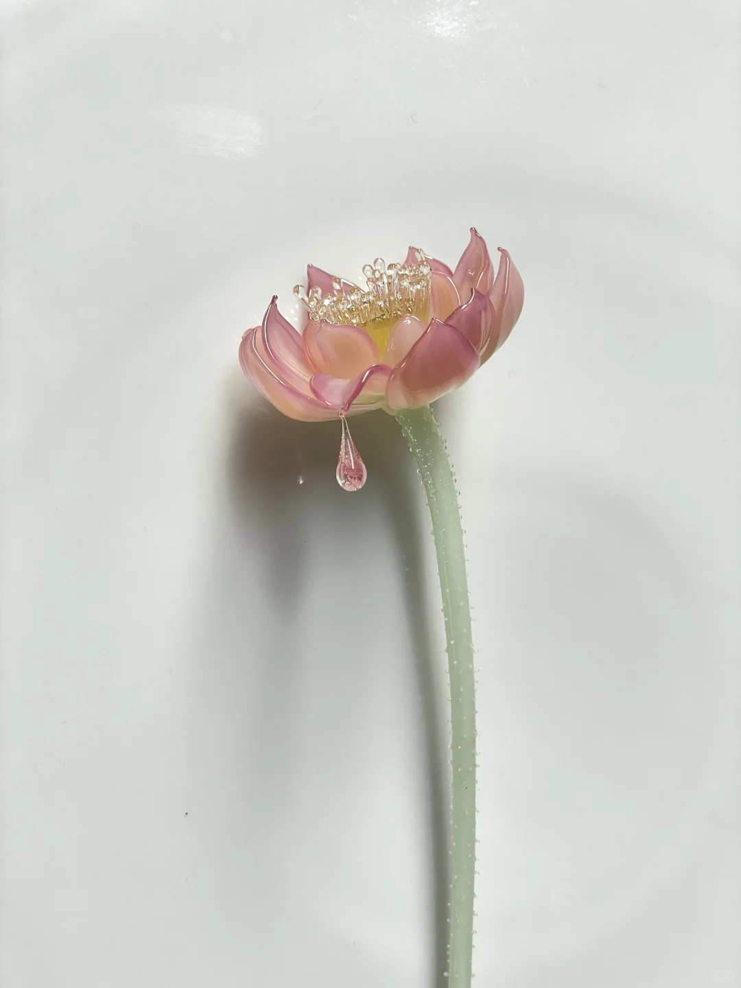 灯工玻璃荷花日常练习分享