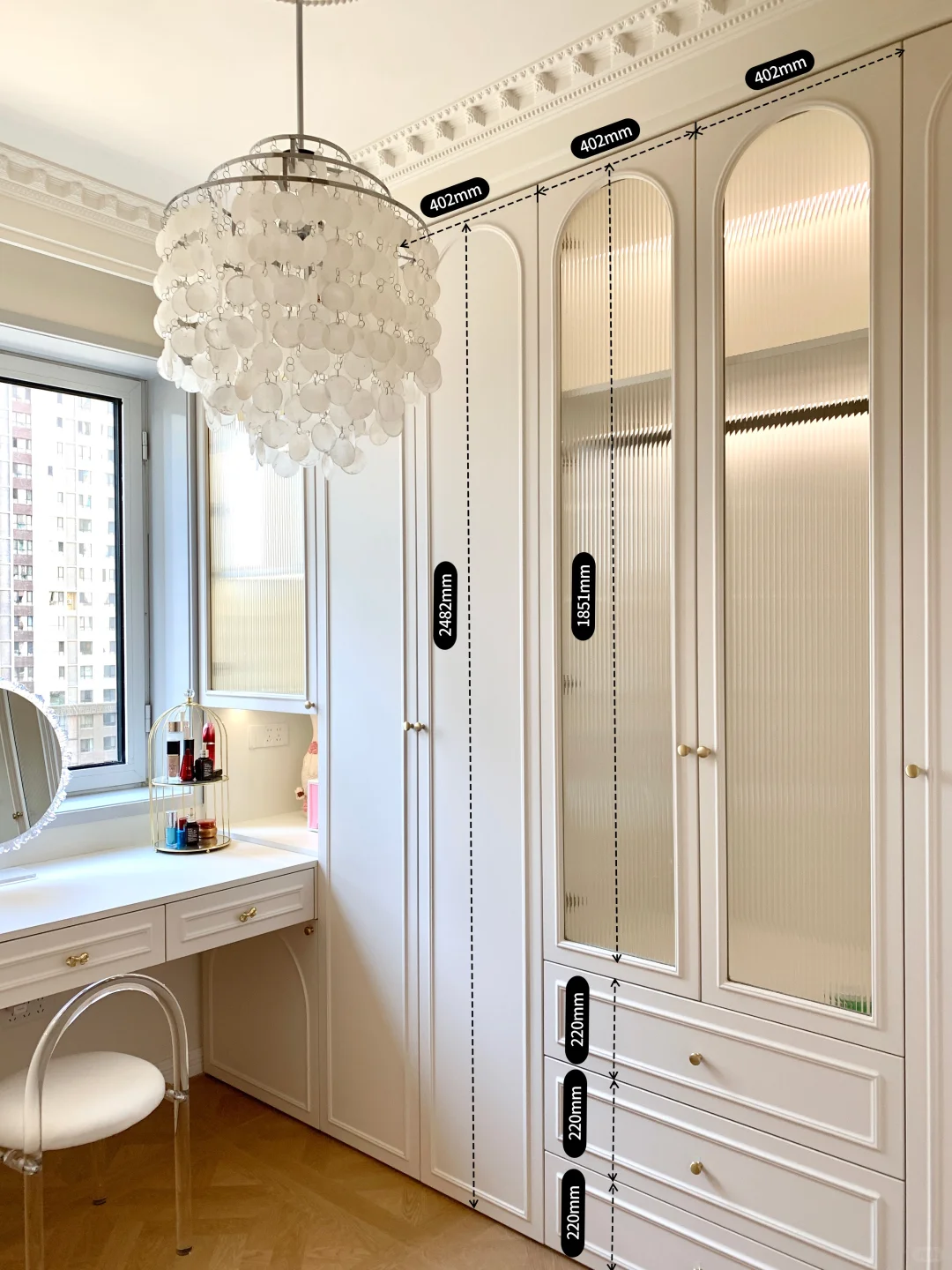 感谢我家木工！没做全屋定制帮我省了8W➕‼️