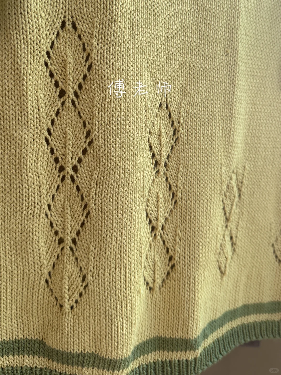 简单随意短袖衫编织