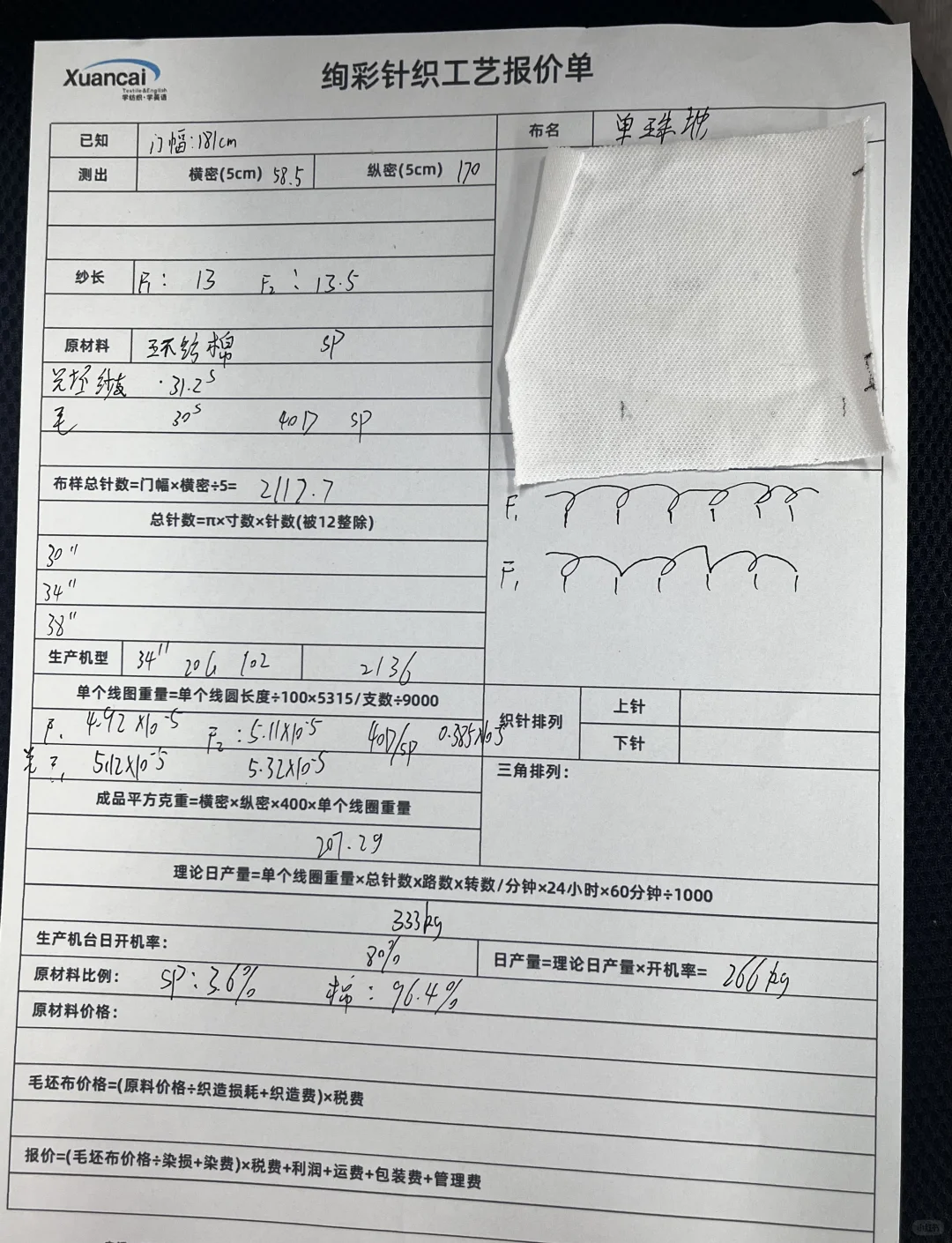 学完课程，原料分析，组织工艺，手拿把掐