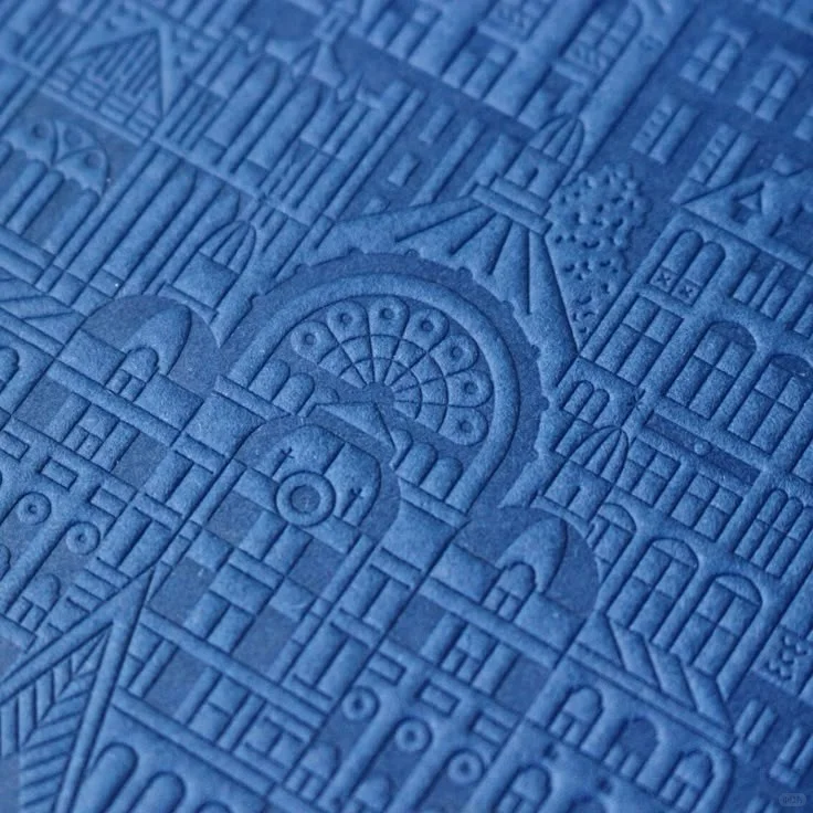 压纹/击凸工艺|指尖触摸的立体美学