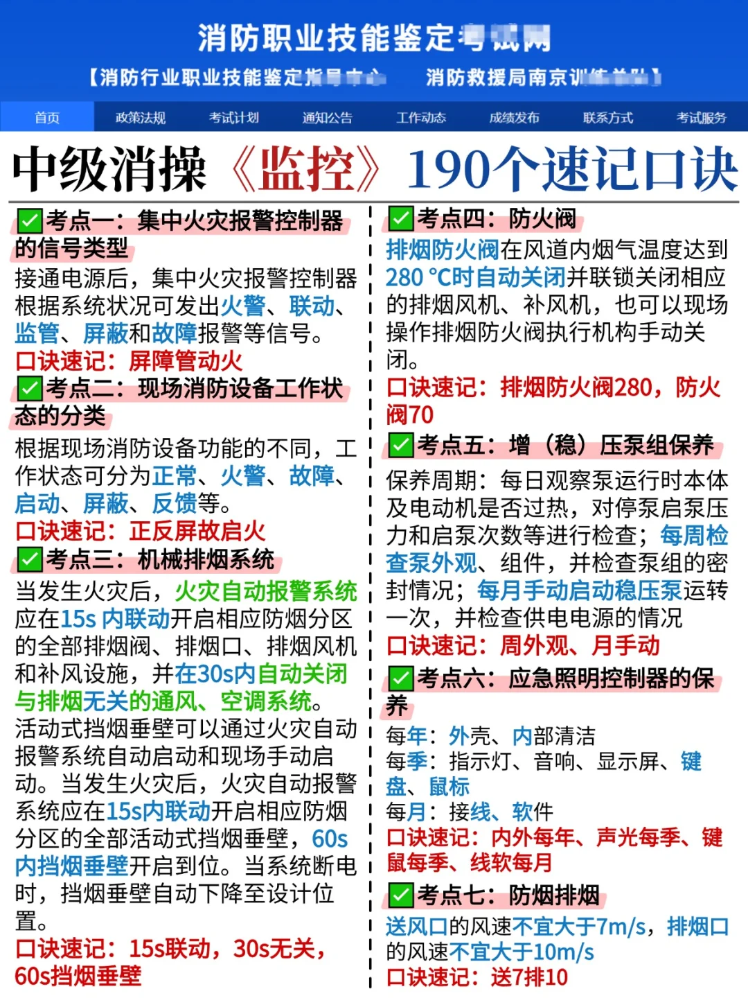 别管考消防设施操作员我们有自己的蒙题技巧