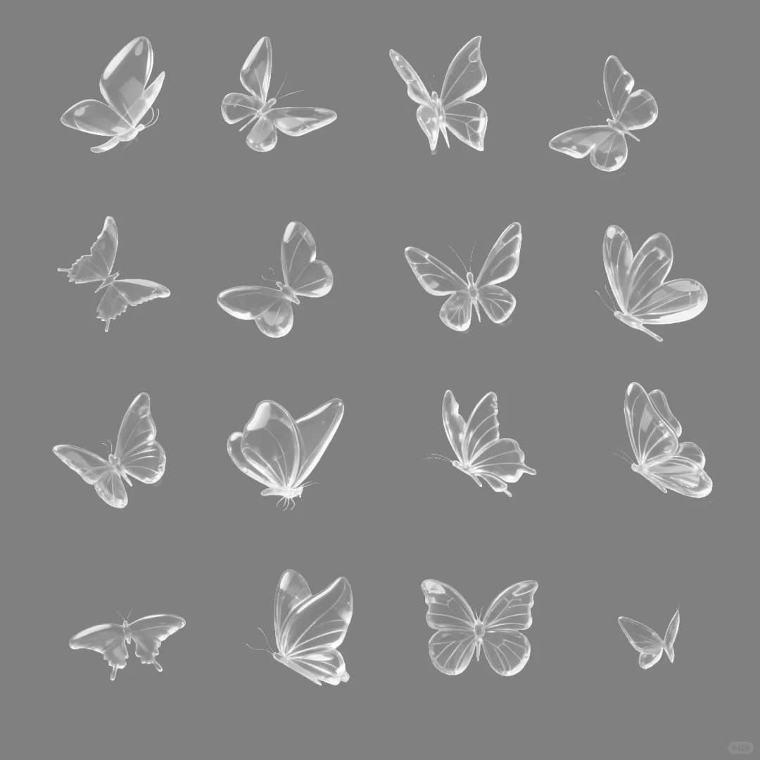 公开两组玻璃素材