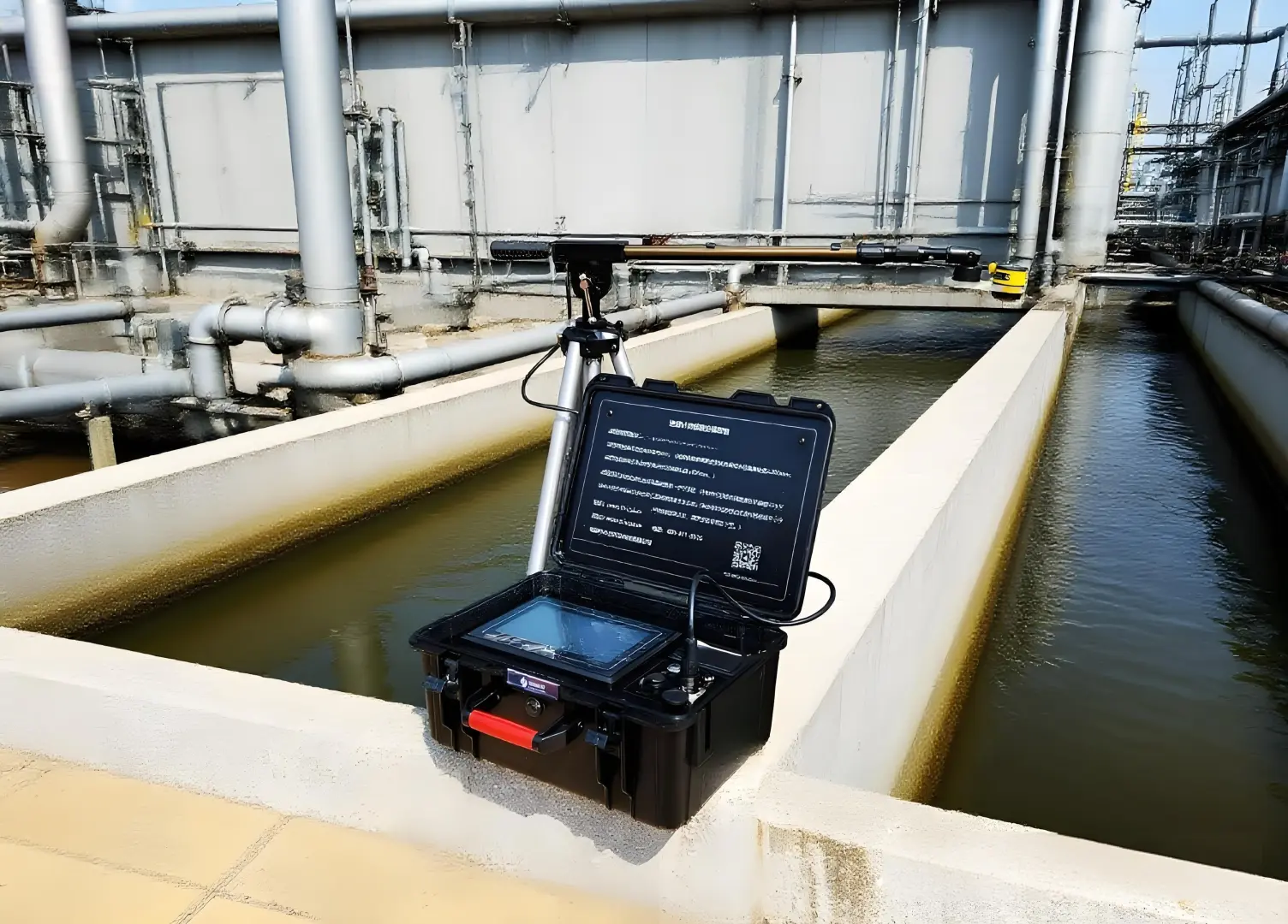 HX-F1型便携式明渠流量计小白也能上手?