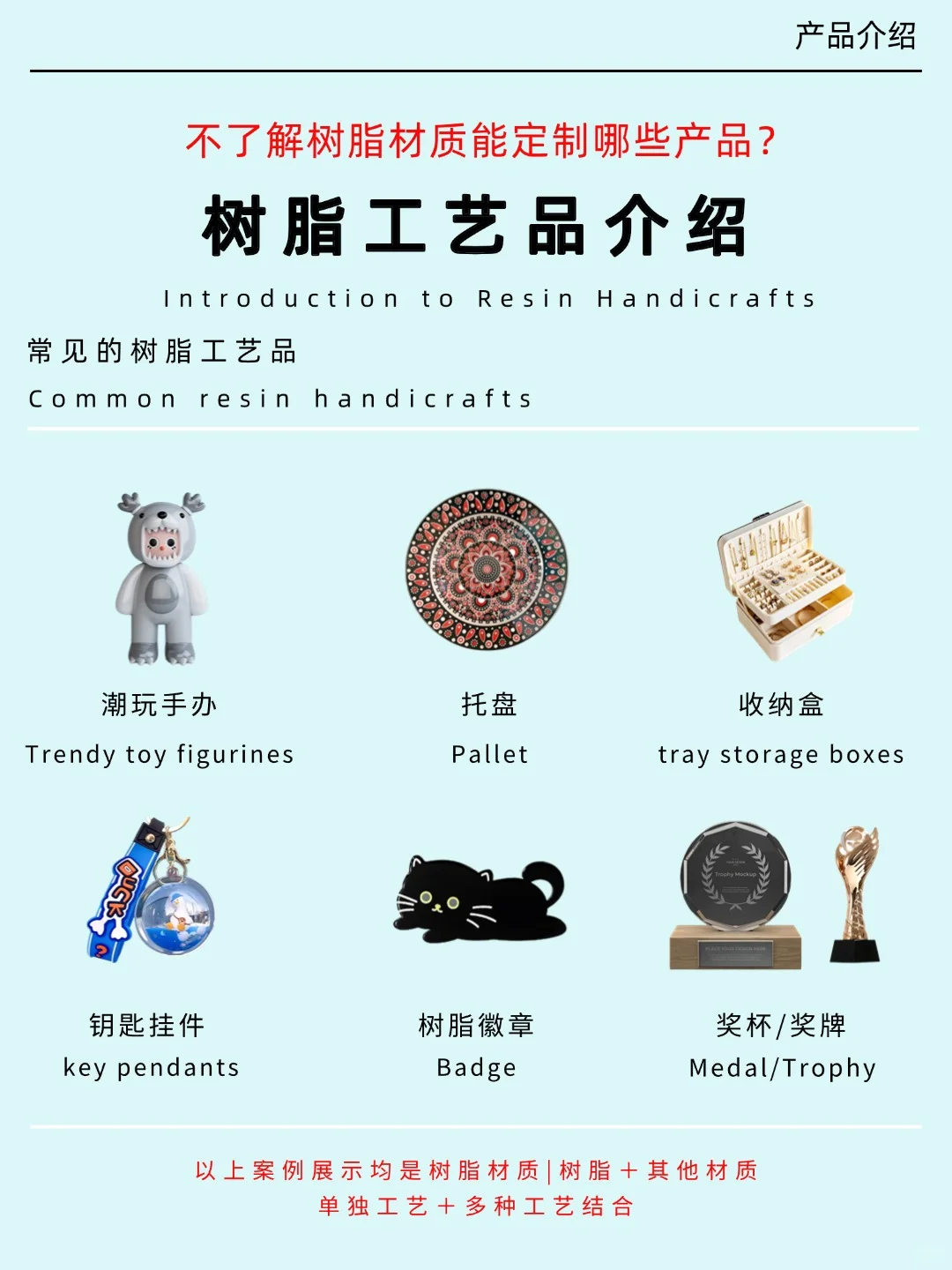 一篇！带你了解树脂材质可定制那这产品！