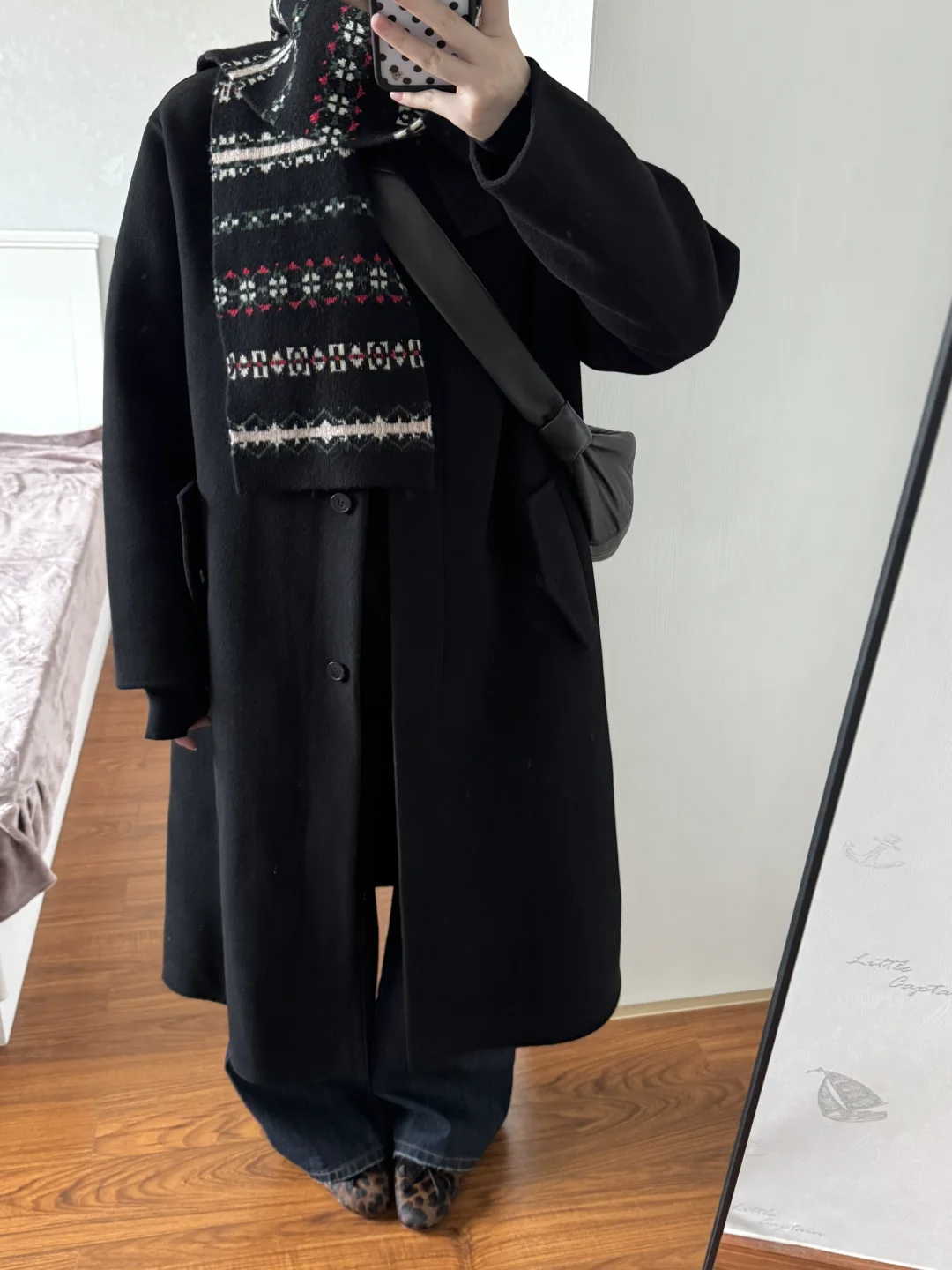 165/125 黑色大衣诚不欺我