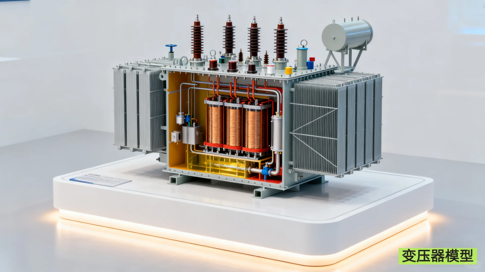 一镜到底：通过模型来了解变压器的构成～