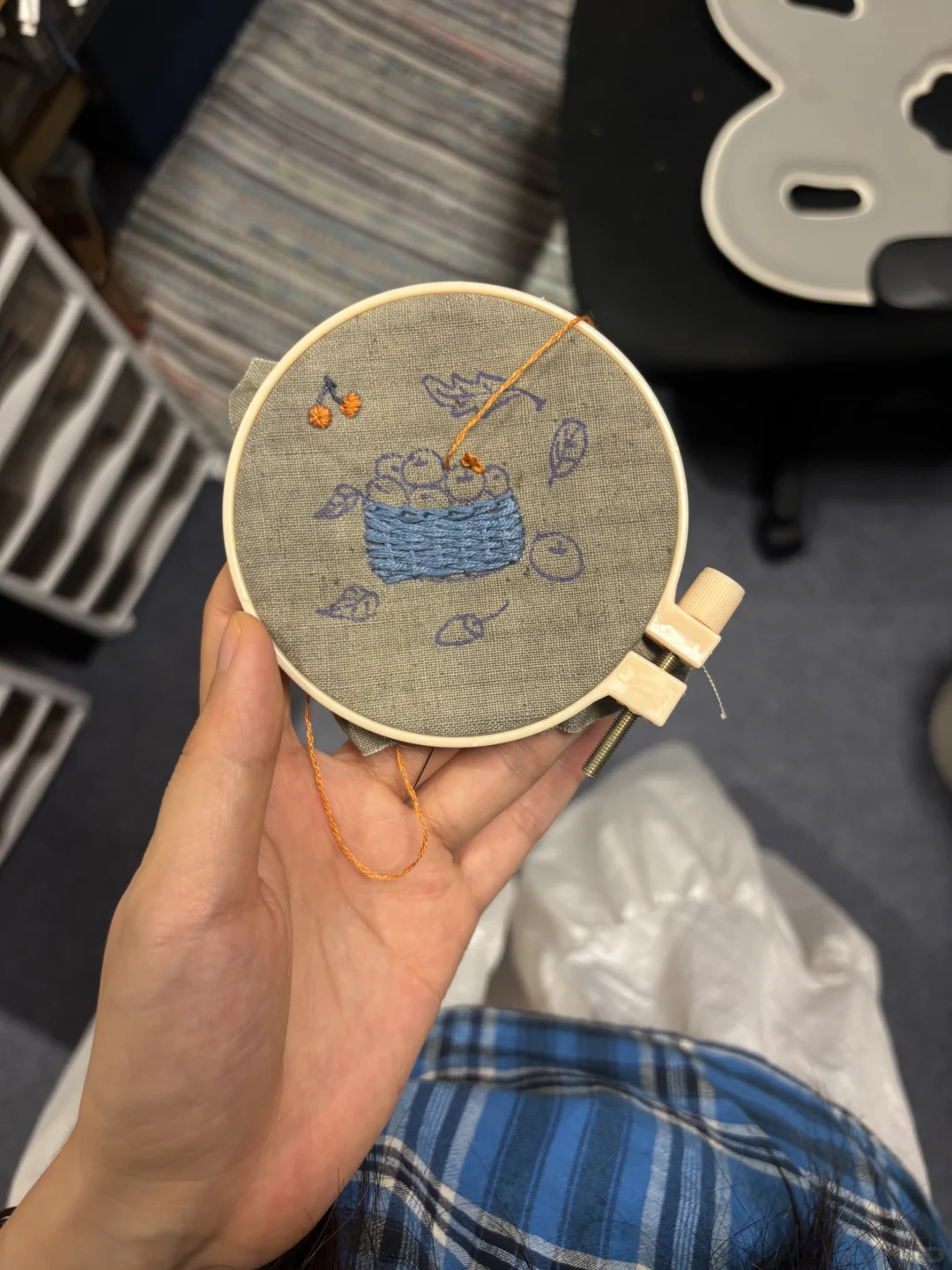 秋日的手工刺绣?教程版