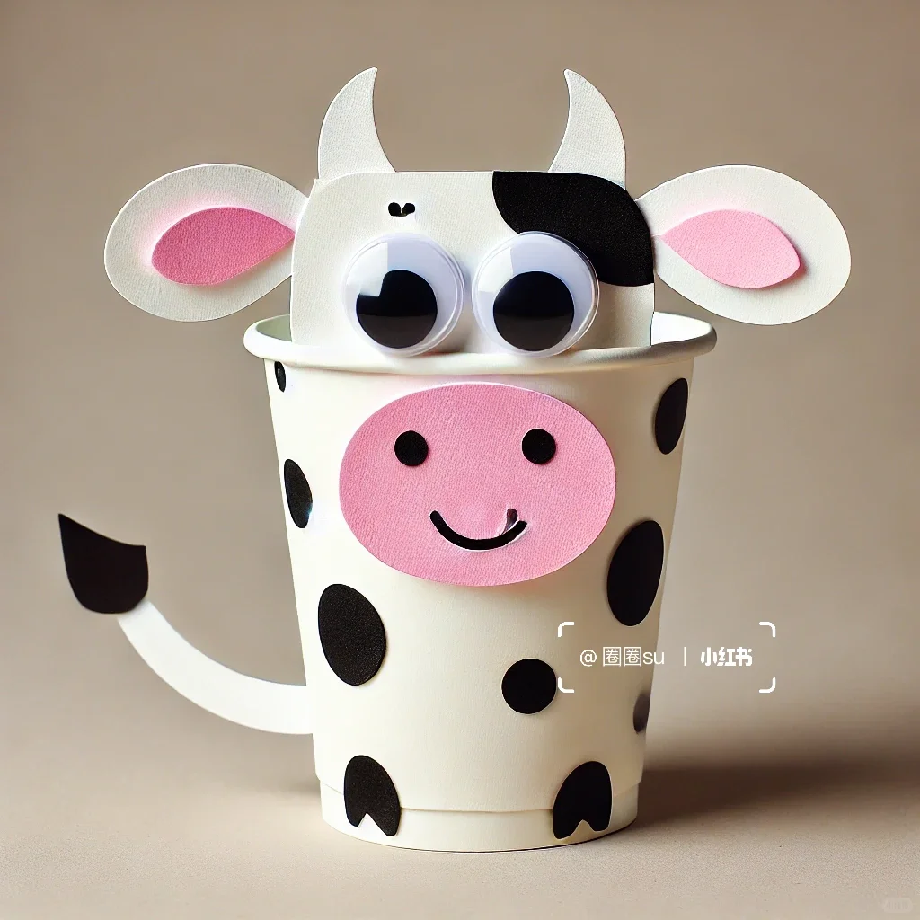 纸杯变身|可爱小动物系列手工达人必学