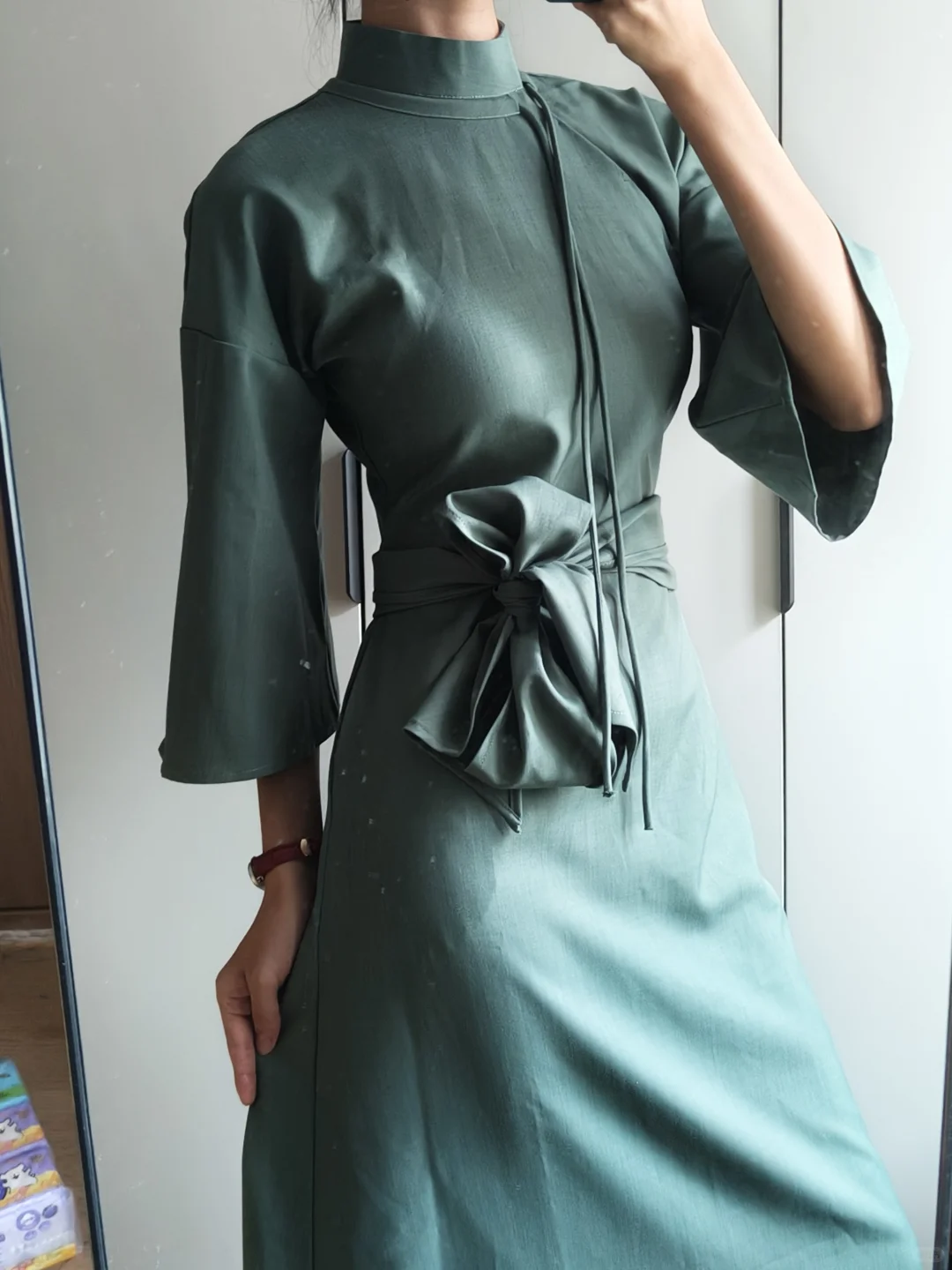 昆屿旗袍丨谁能拒绝得了绿色
