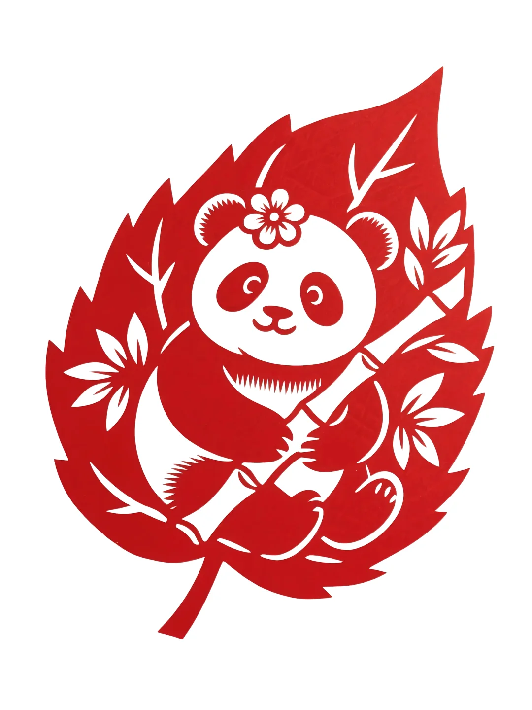 ?花花入驻树叶世界！绝美剪纸来袭