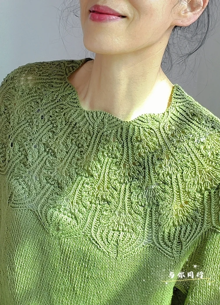 《玛丽丝Tee》编织（附图解＋编织过程）