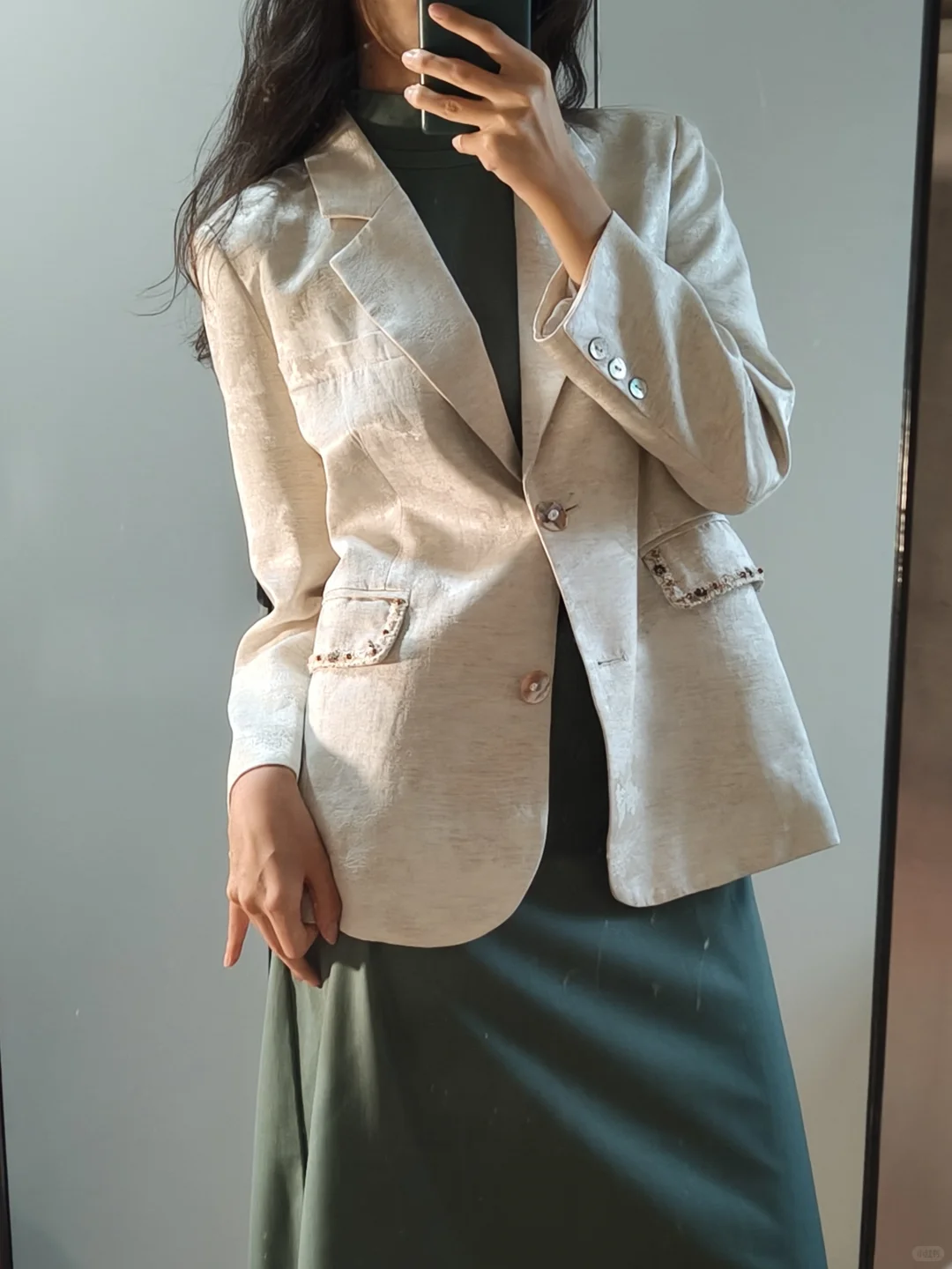 昆屿旗袍丨谁能拒绝得了绿色