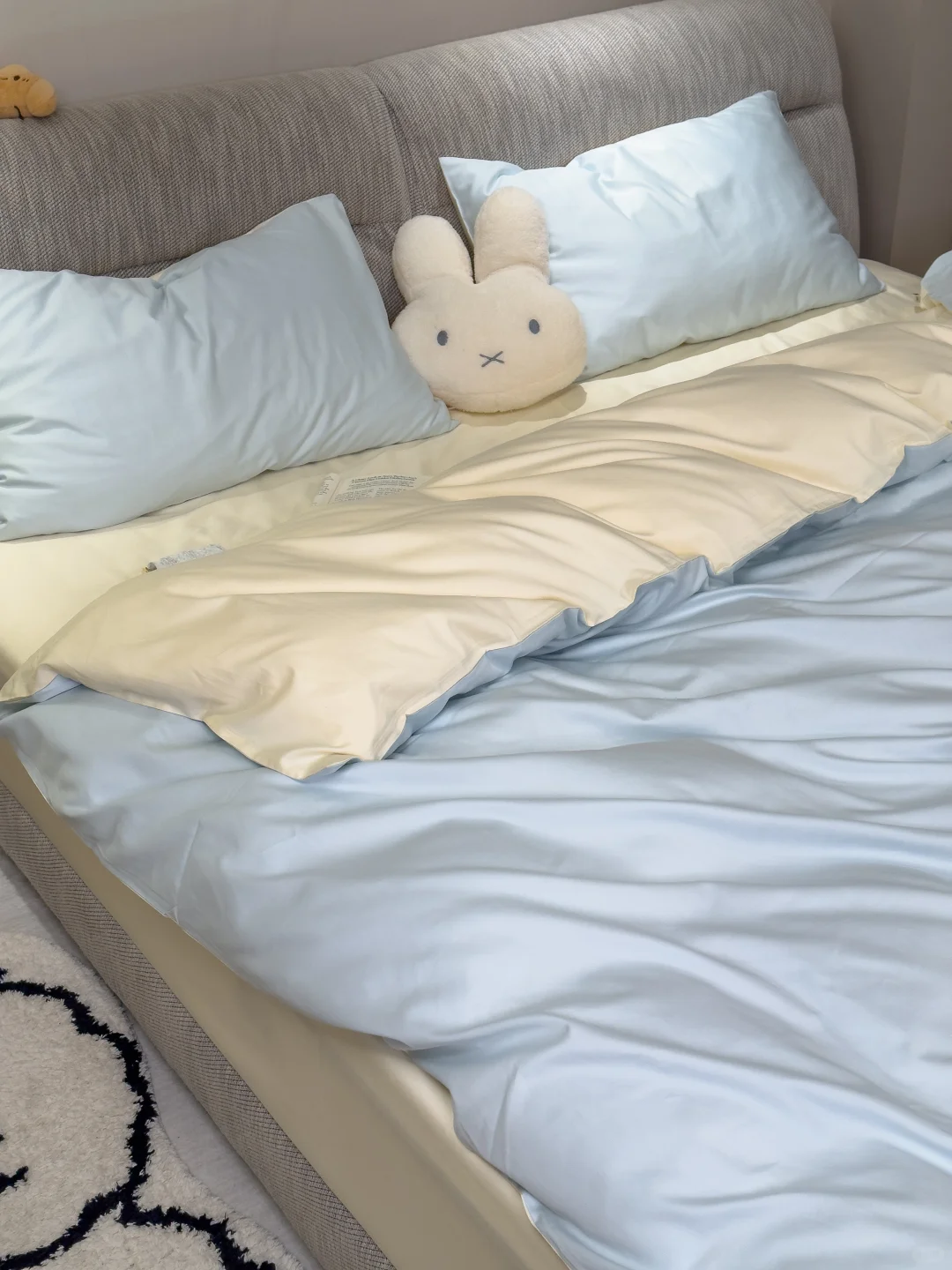 妈妈见了就夸?149买的纯棉贡缎巨好睡~?