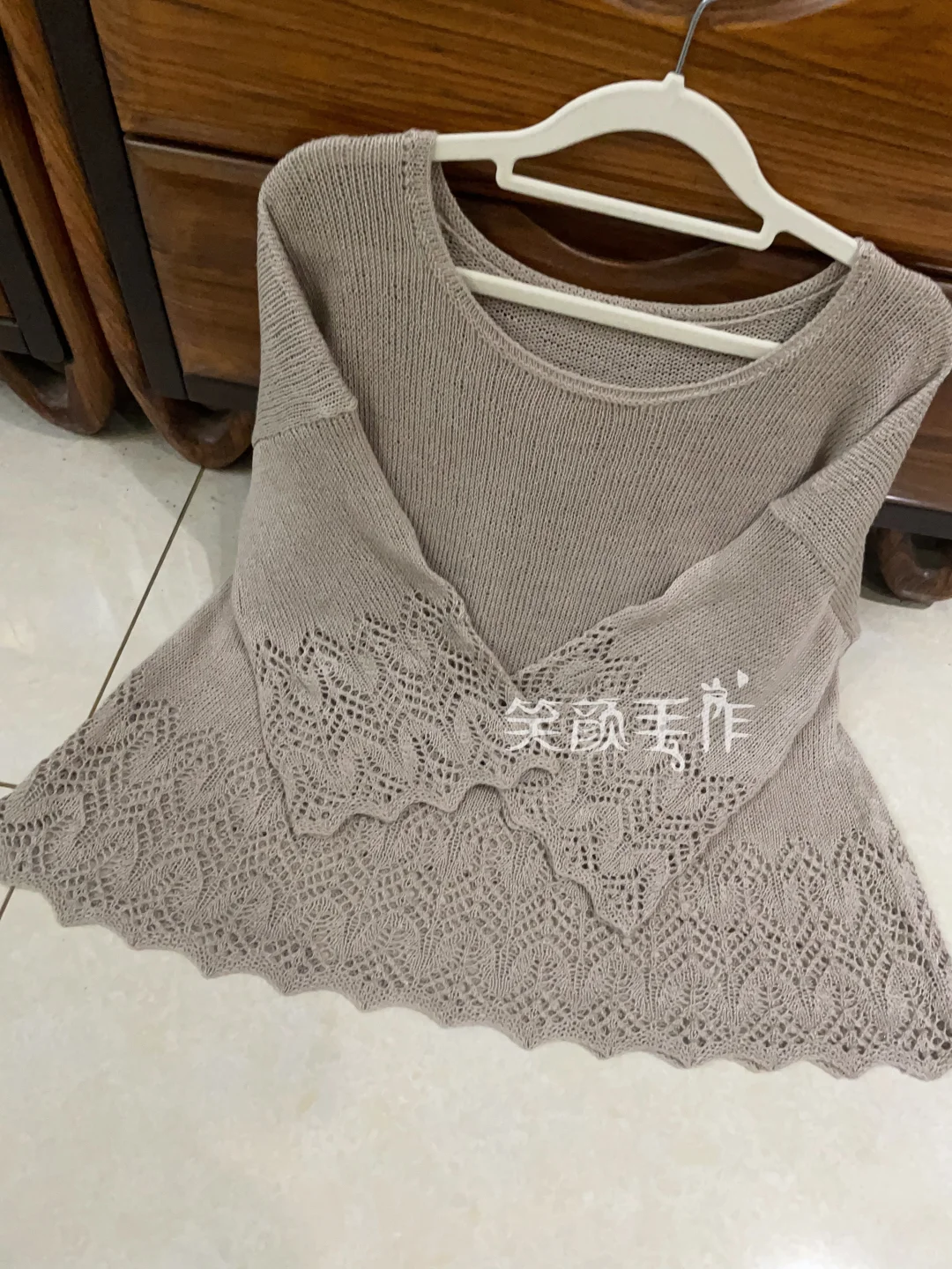 云素亚麻宽松夏衫丨教程+图解