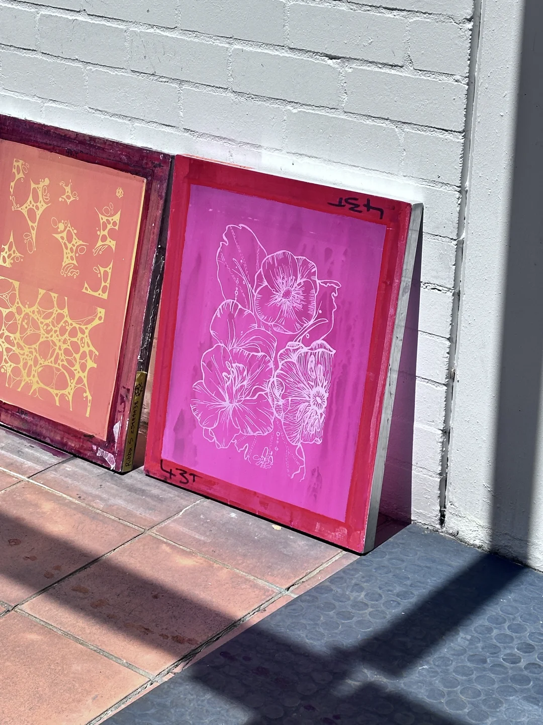 ??unsw超好玩的丝网印刷！