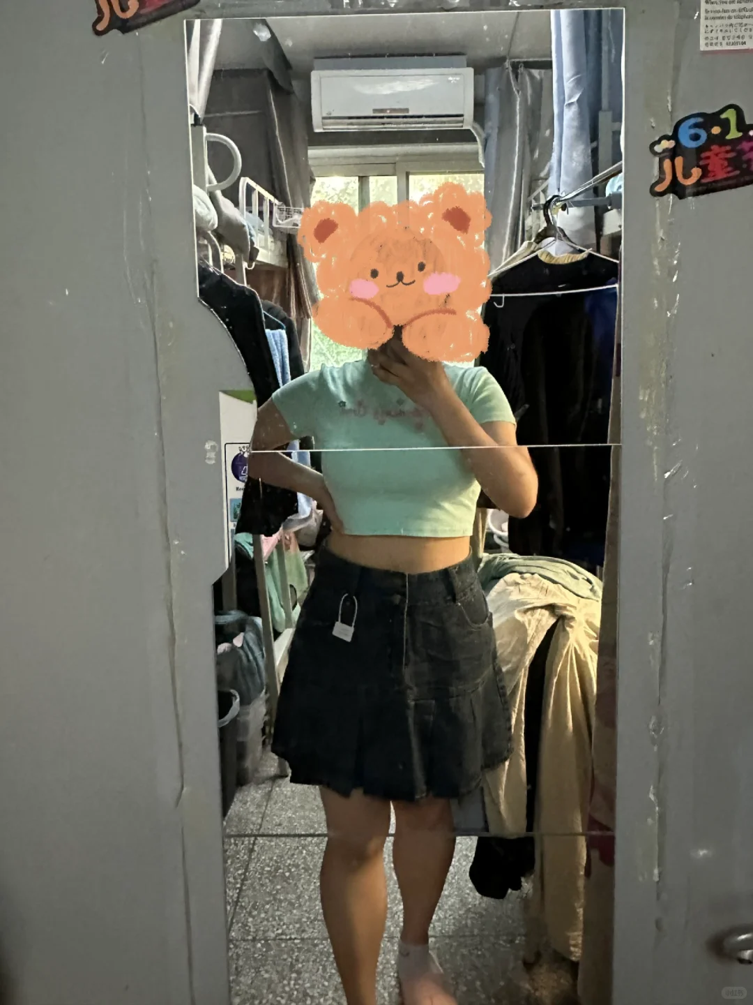 测评不同店的牛仔短裙