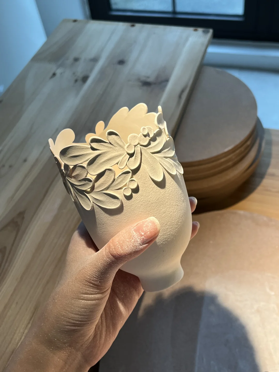 我一直都知道做陶瓷是一种延迟满足。